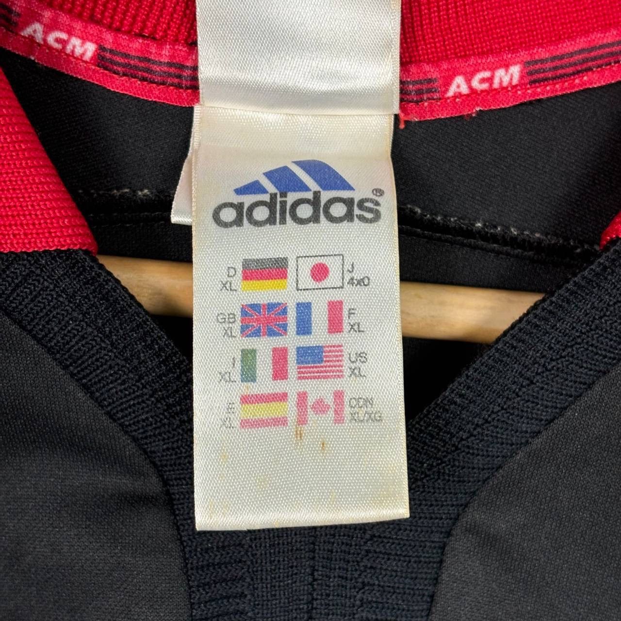 Adidas ADIDAS AC MILAN 00-01 REDONDO 16 OPEL JERSEY KIT Size US XL / EU 56 / 4 - 8 Thumbnail