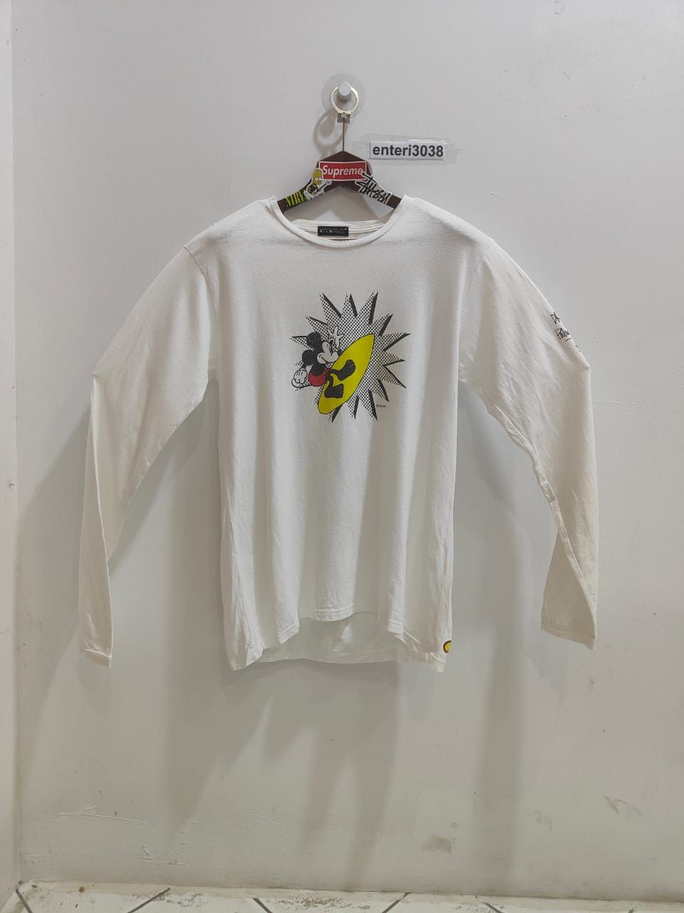 Vintage vintage DISNEY BLOC28 mickey surf club PALM GRAPHICS Modern Size US L / EU 52-54 / 3 - 5 Thumbnail