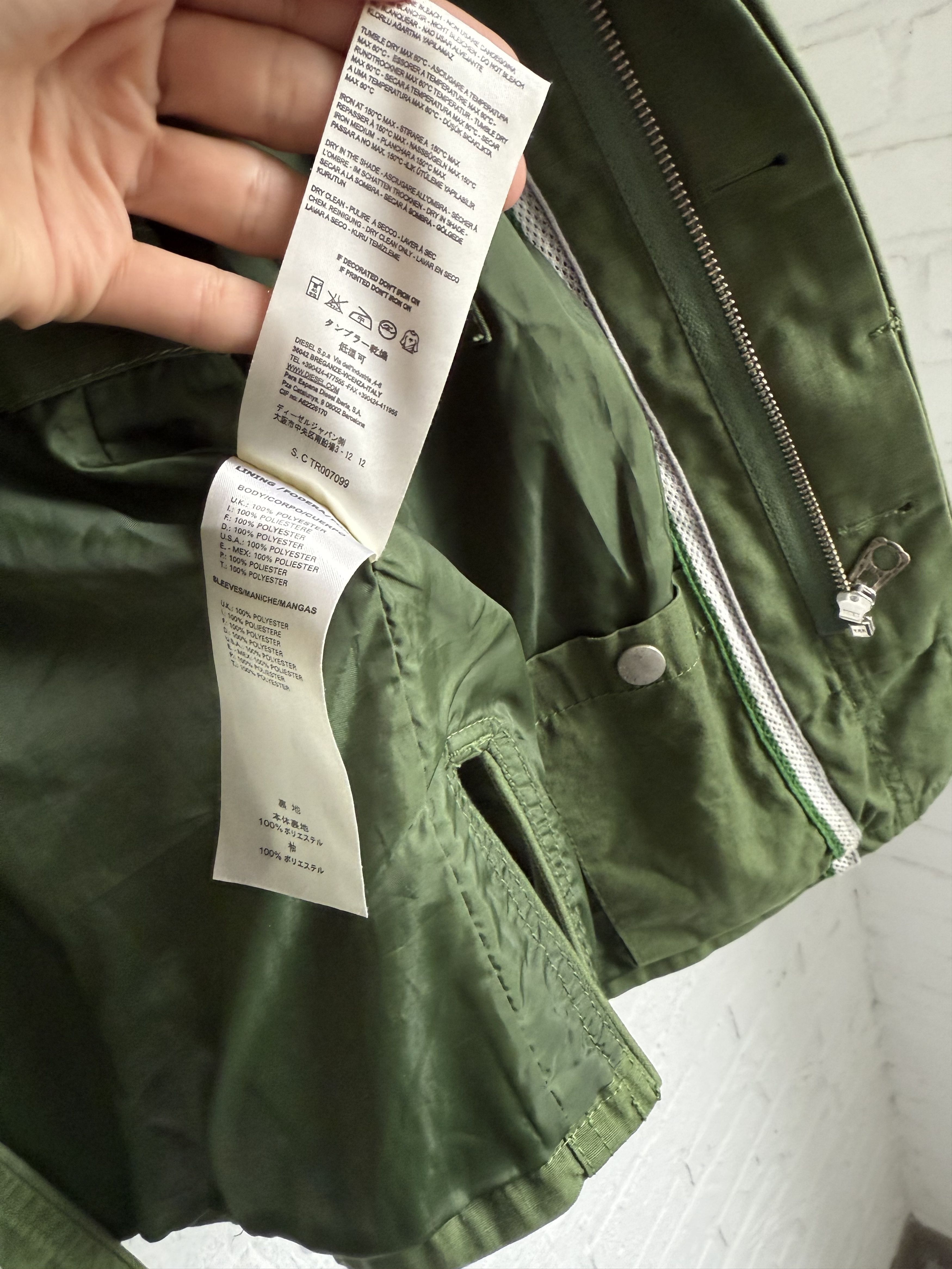 Diesel Archive vintage Diesel J AMMA military jacket Size US XL / EU 56 / 4 - 5 Thumbnail