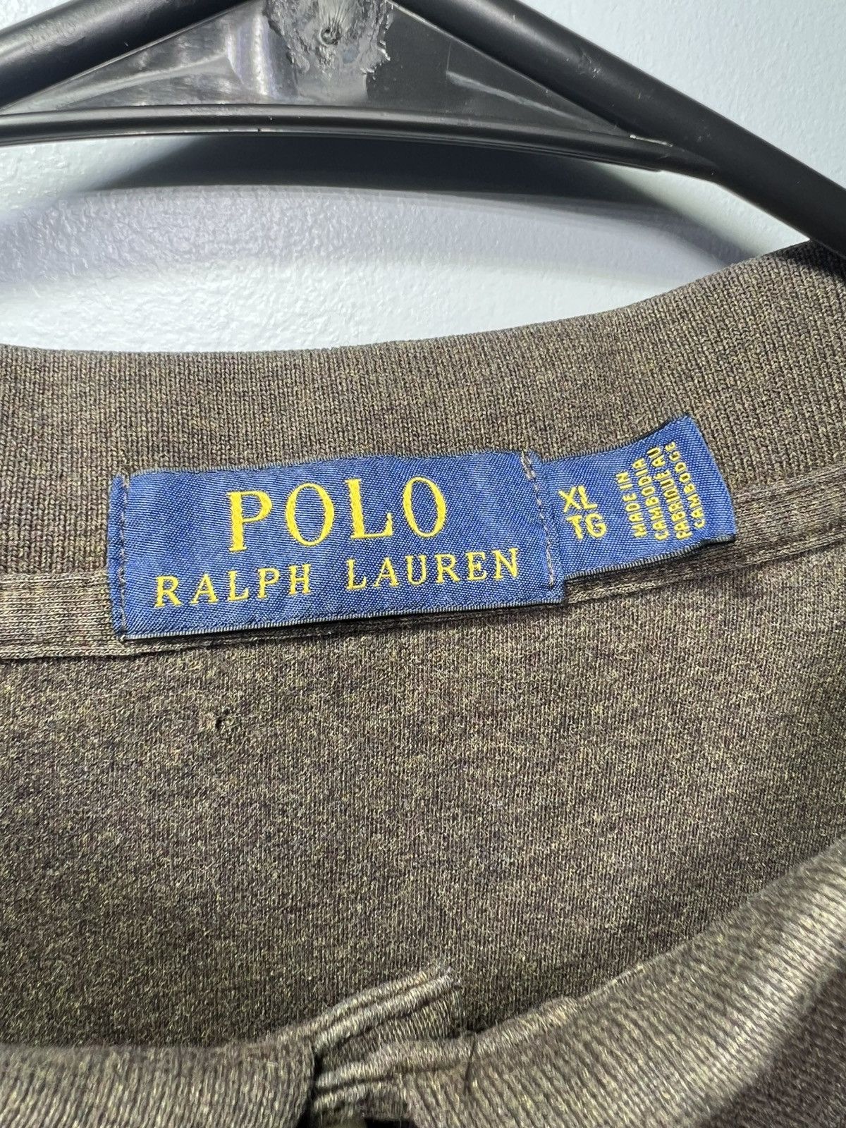 Polo Ralph Lauren Polo Ralph Lauren Men's Polo Shirt Brown Chocolate Pony XL Size US XL / EU 56 / 4 - 3 Thumbnail