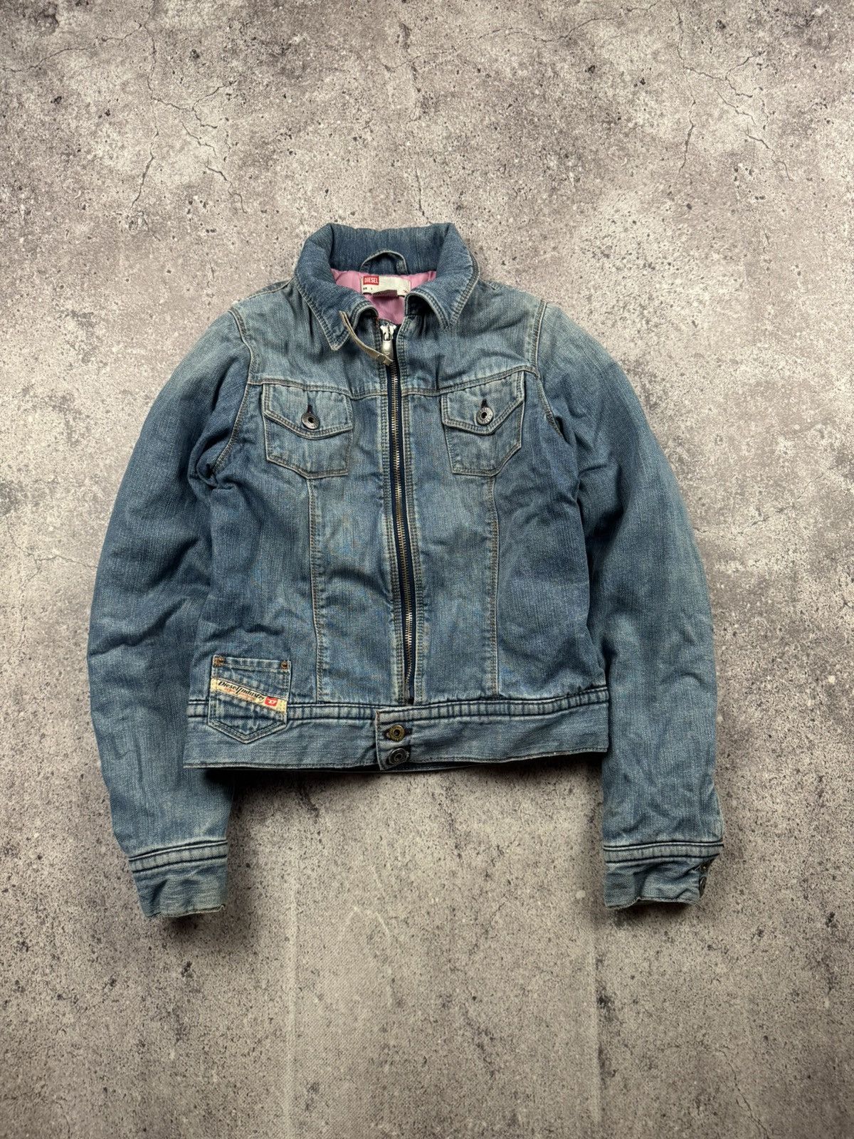 Diesel Avant Garde Diesel Denim multipocket Jacket Women Japanesse Size XXS / US 00 / IT 34 - 1 Thumbnail