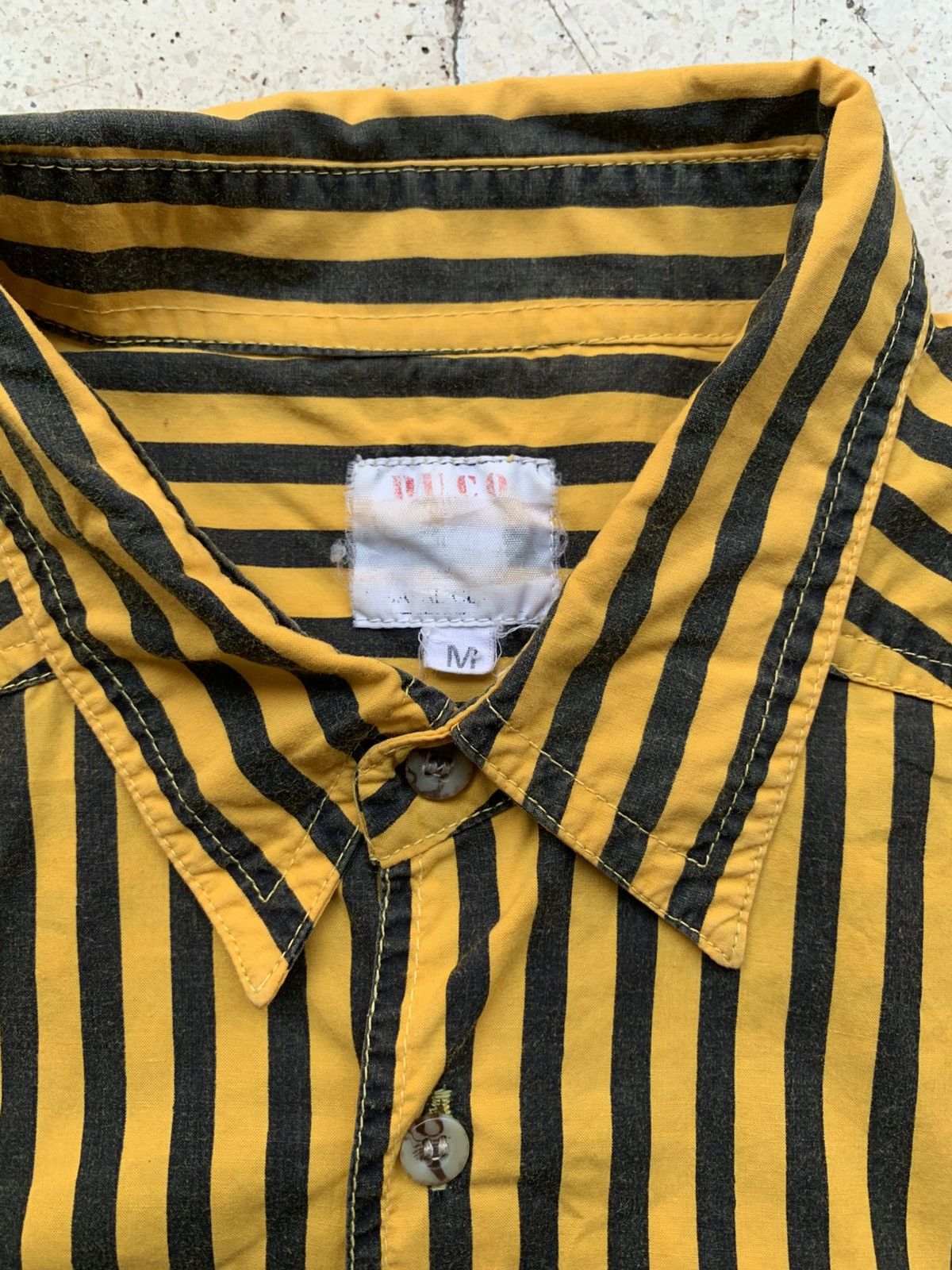 Vintage Vintage Duco striped work shirt Size US M / EU 48-50 / 2 - 6 Thumbnail