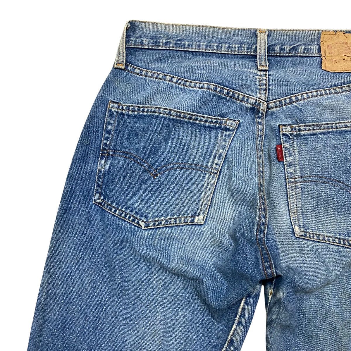 Levi's Vintage 90s Levis 501 Big E Selvedge Jeans Size US 28 / EU 44 - 10 Thumbnail
