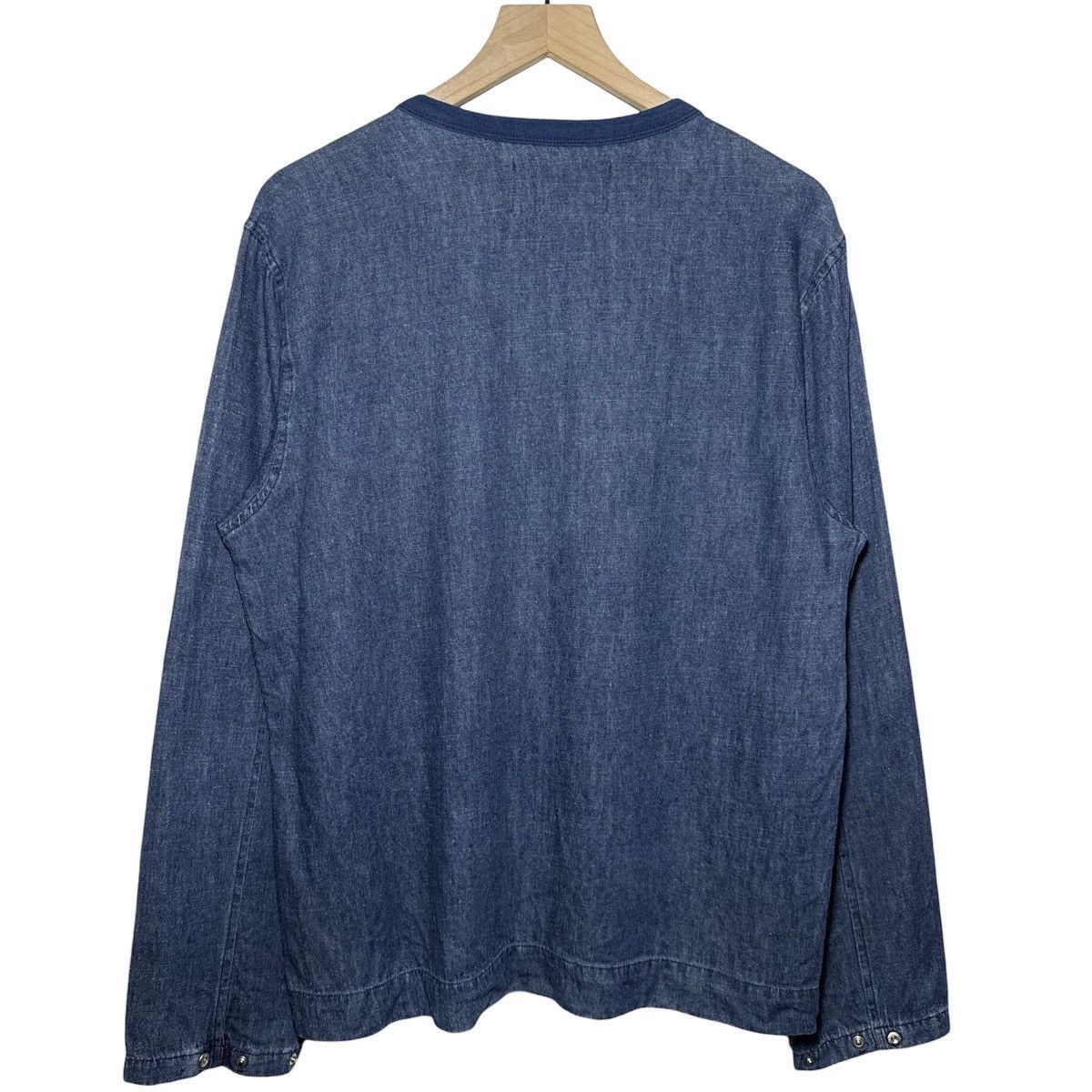 Our Legacy Our Legacy SS15 ‘Indigo’ Long Sleeve Crew in Blue Size US S / EU 44-46 / 1 - 2 Thumbnail