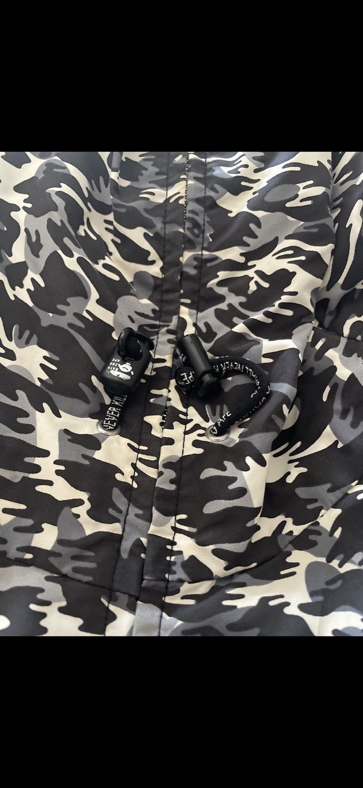 Bape Bape Snow camo windbreaker Size US L / EU 52-54 / 3 - 6 Thumbnail