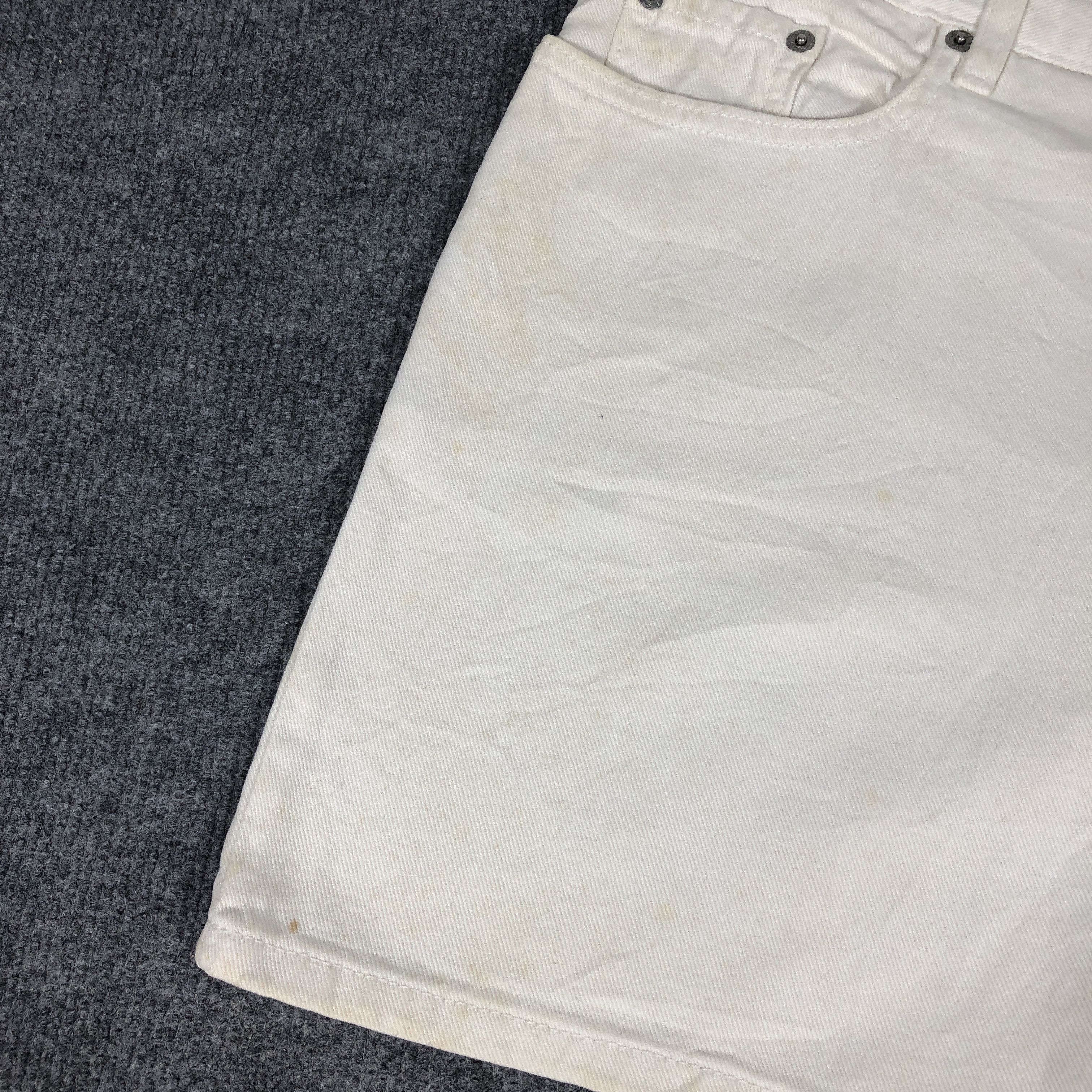 Levi's × Vintage Womens 90s Vintage Levis Jeans Short Pants L1079W Size 35" - 2 Thumbnail