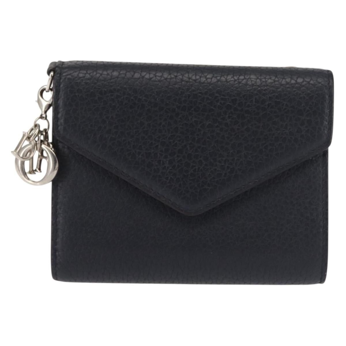 Dior Christian Dior Diorissimo Envelope Wallet Leather Size ONE SIZE - 1 Thumbnail