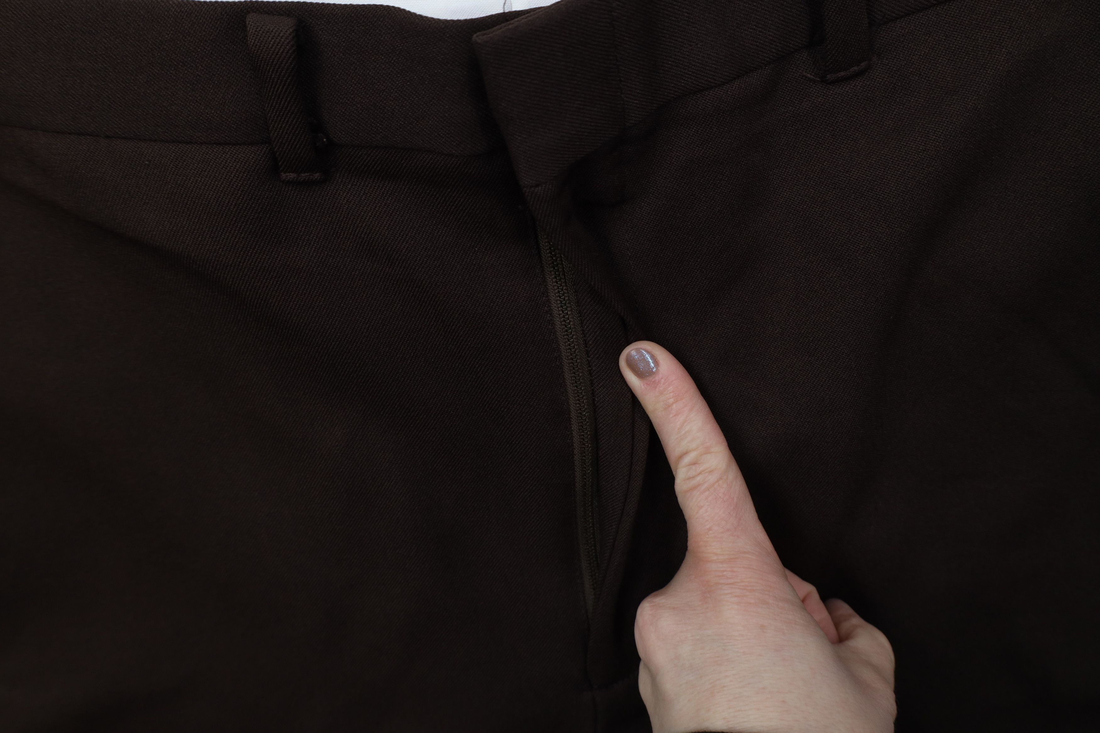 Vintage Vintage 70s Streetwear Flared Wide Leg Chino Pants Brown USA Size US 38 / EU 54 - 7 Thumbnail
