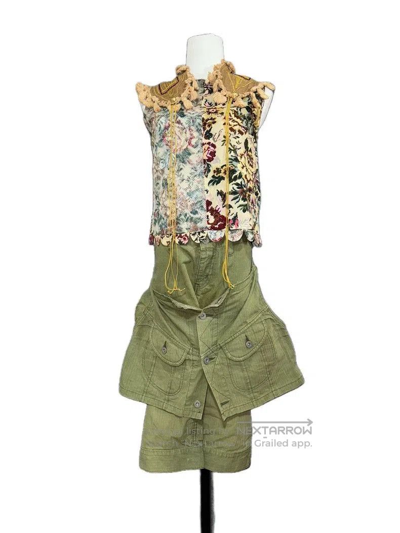 Junya Watanabe Vintage Junya Watanabe Layered Capri Pants. Size US 28 / EU 44 - 5 Thumbnail