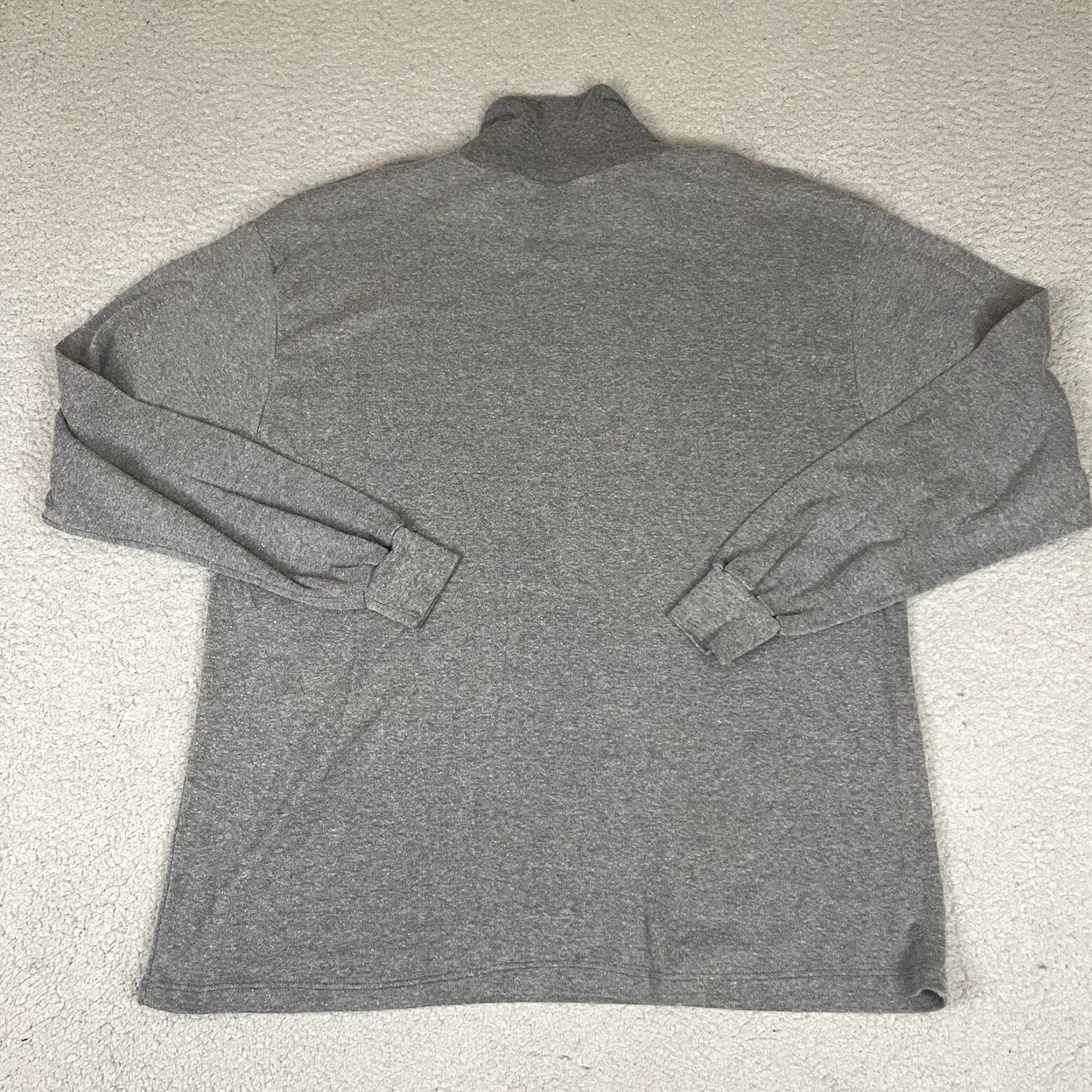 Vintage VINTAGE Steeple Chase Shirt Adult XL Gray 80s 90s Turtleneck USA Made 50/50 Size US XL / EU 56 / 4 - 8 Thumbnail