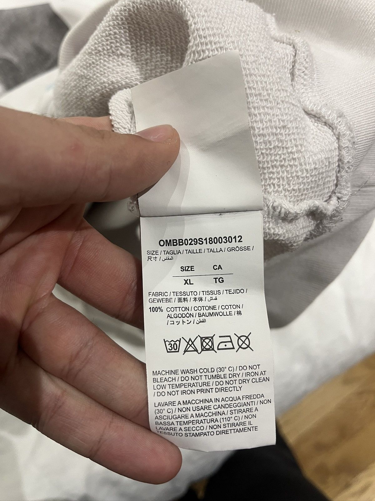 Off-White Off White Mona Lisa Hoodie Size US XL / EU 56 / 4 - 7 Thumbnail