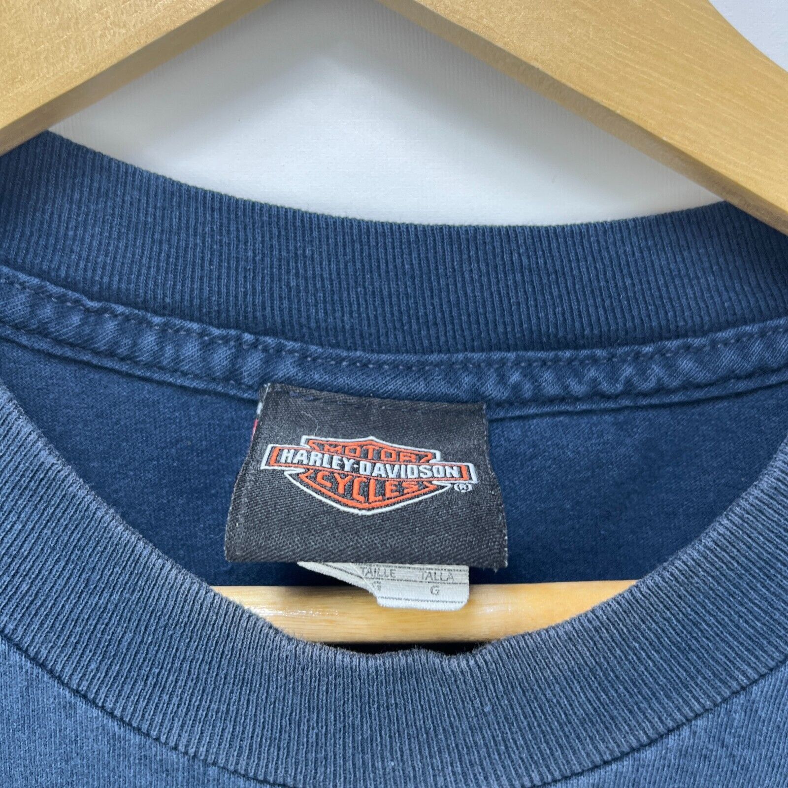 Vintage Vintage Harley Davidson Faded Akron Ohio T-shirt Large Size US L / EU 52-54 / 3 - 7 Thumbnail