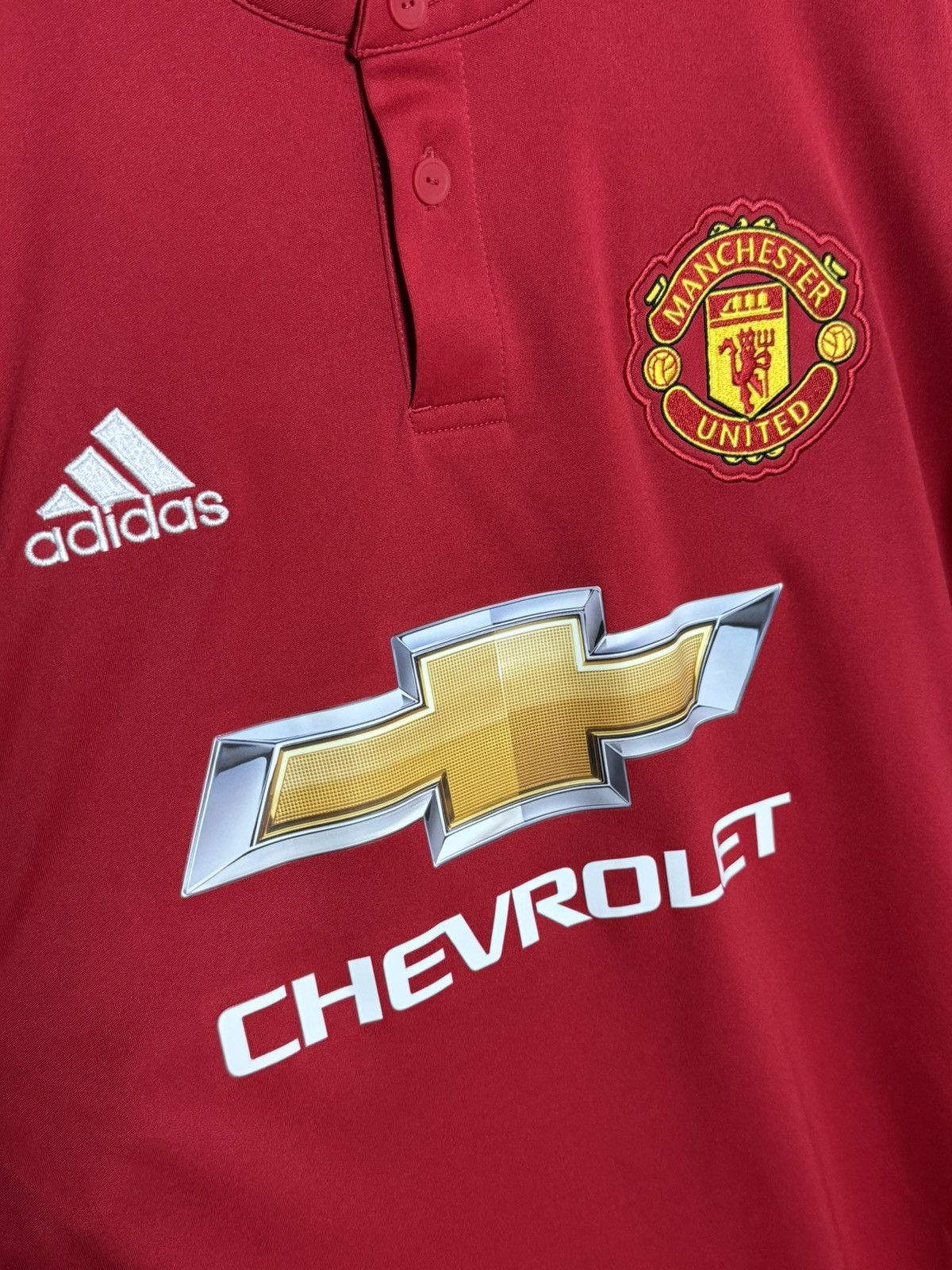 Adidas Manchester United 17/18 Home Alexis Sanchez Football Jersey Size US L / EU 52-54 / 3 - 4 Thumbnail