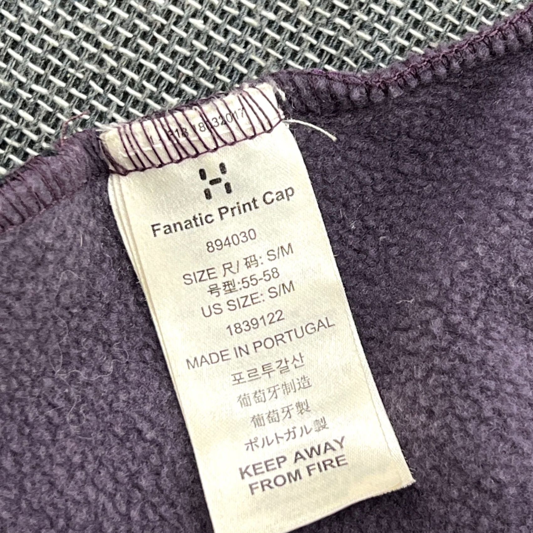 Vintage Haglofs Beanie Unisex Adults Size M Purple Insulated Lined Polartec Fanatic Outdoor Hiking Size ONE SIZE - 6 Thumbnail