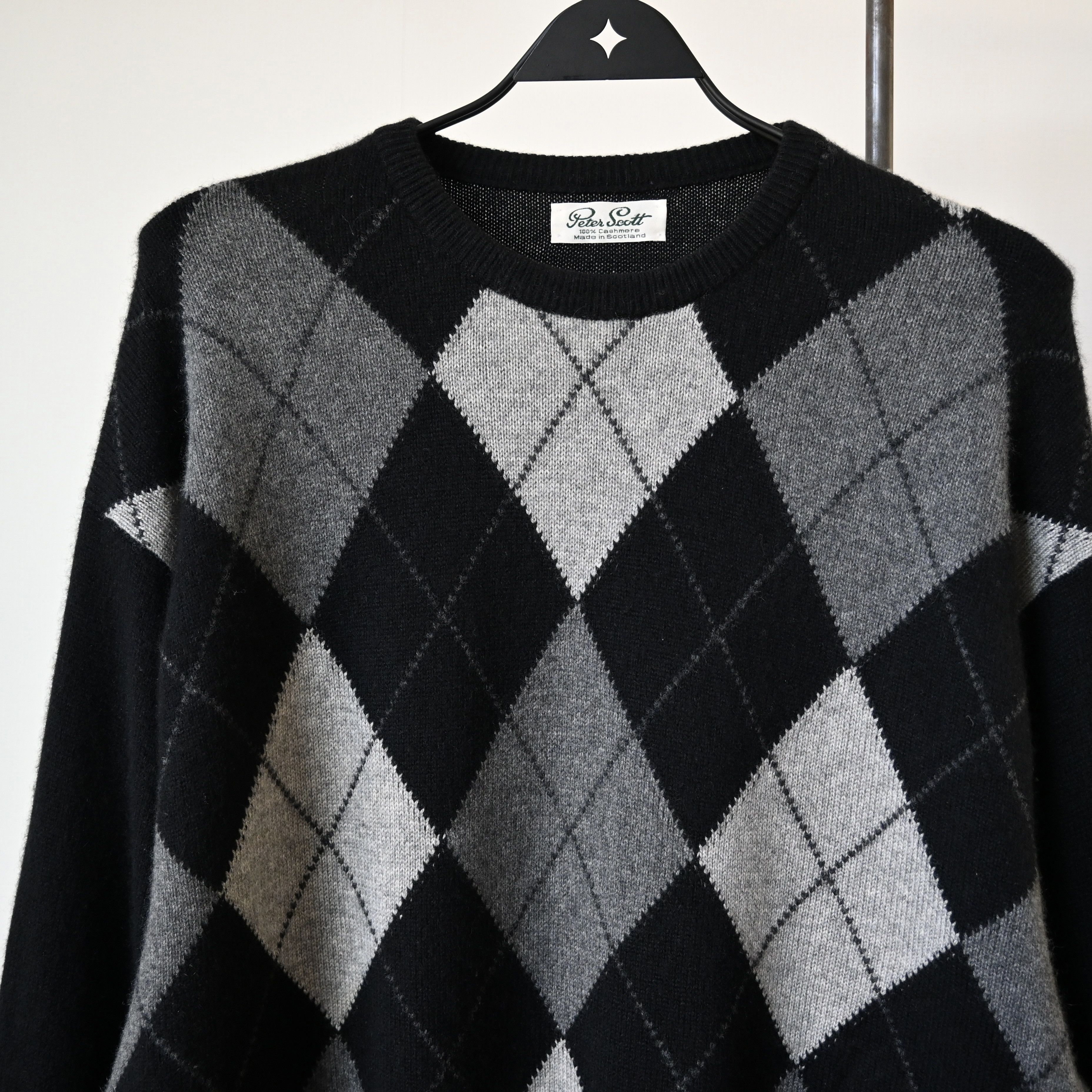 Vintage Vintage Peter Scott pure cashmere sweater, made in Scotland Size US XL / EU 56 / 4 - 5 Thumbnail