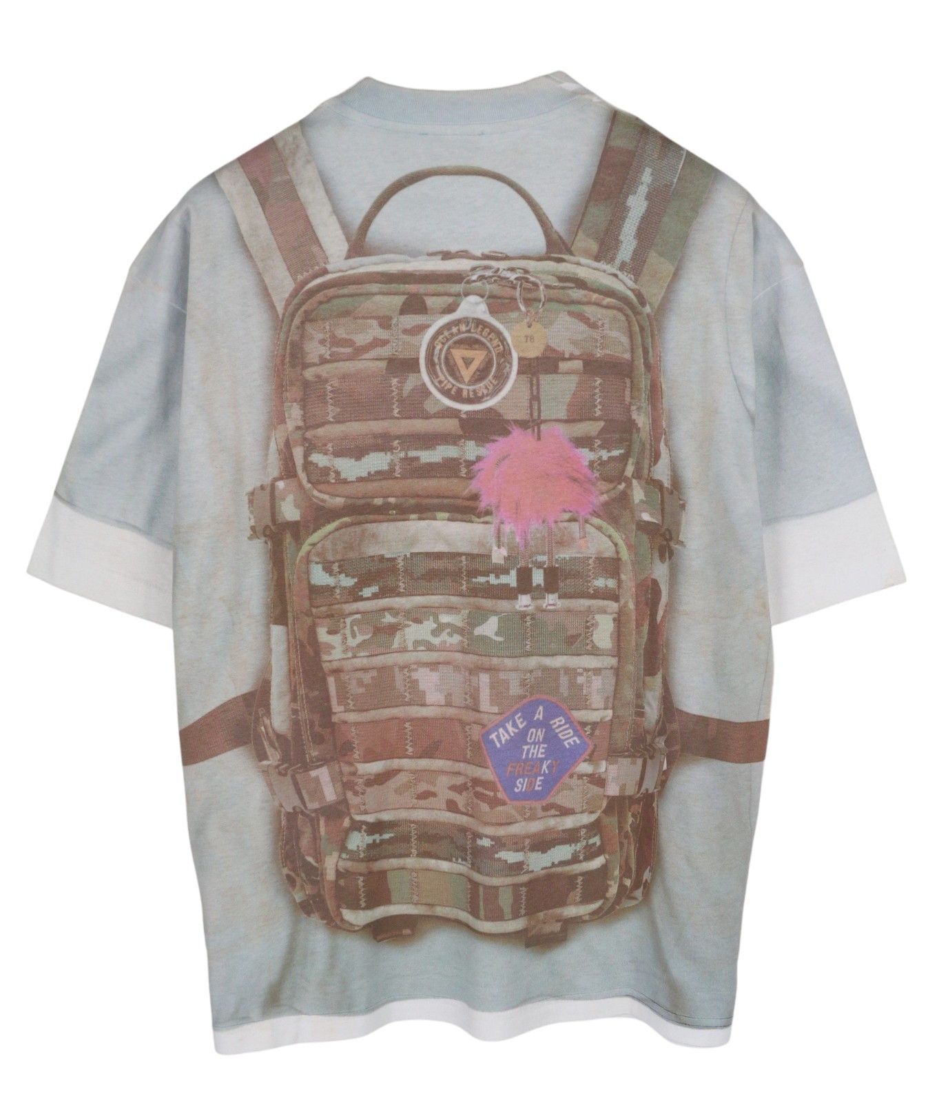 Diesel T-WASH-E3 M White Crew Collar Tricot T-Shirt 85116 Size US M / EU 48-50 / 2 - 2 Thumbnail