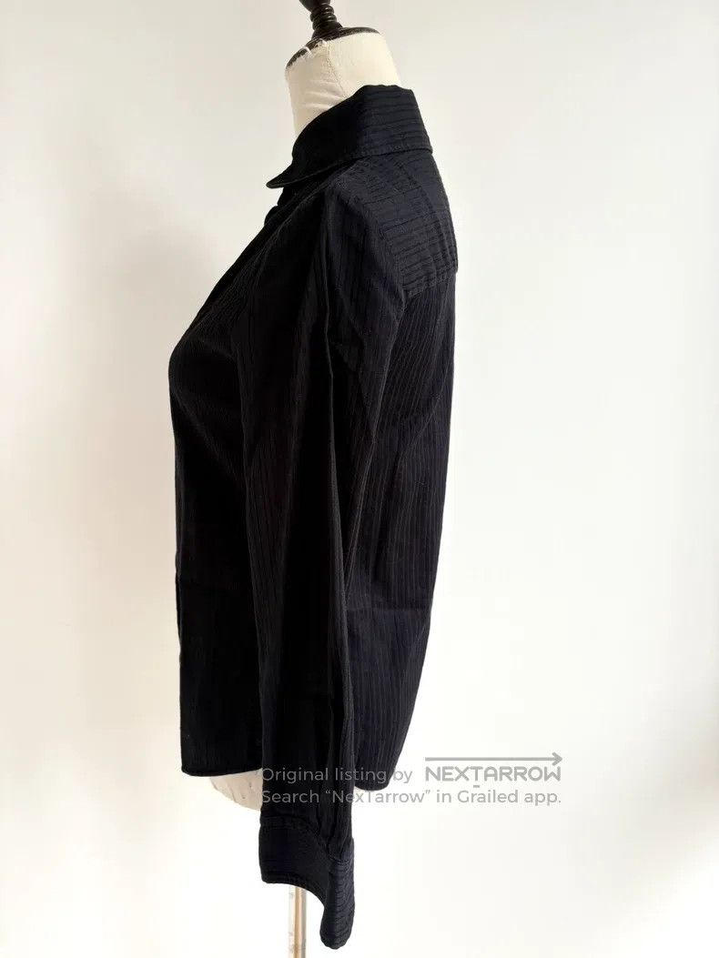 Vivienne Westwood Vivienne Westwood Vintage Black Striped Collar Shirt Size M / US 6-8 / IT 42-44 - 6 Thumbnail