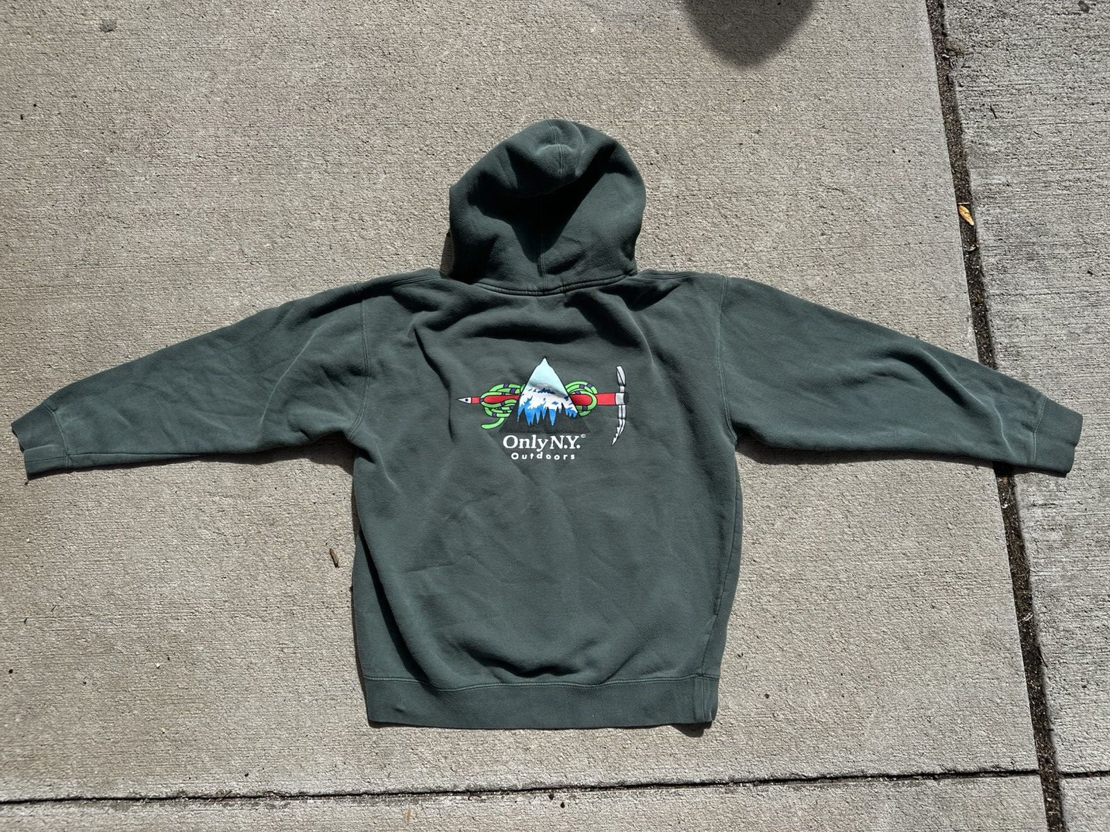 Only NY OnlyNY Outdoors Hoodie Size US M / EU 48-50 / 2 - 2 Thumbnail