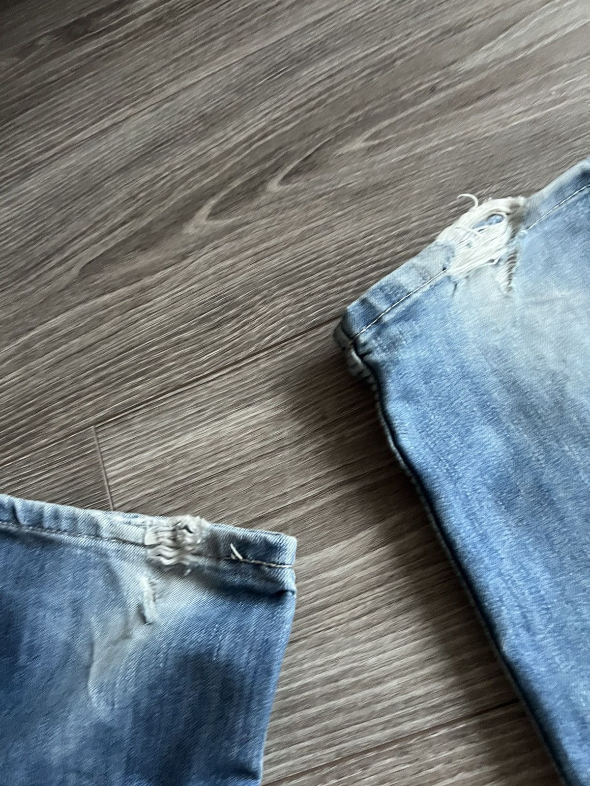 G-Star G Star Vintage Y2k Opium Distressed Denim Embroidered Jeans Size US 33 - 14 Thumbnail