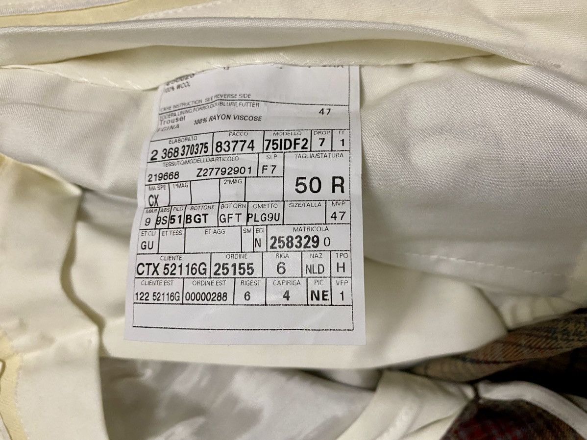 Gucci Gucci 🇮🇹 night crawler wool cosmopolitan slacks 50 36 NEW Size US 36 / EU 52 - 7 Thumbnail