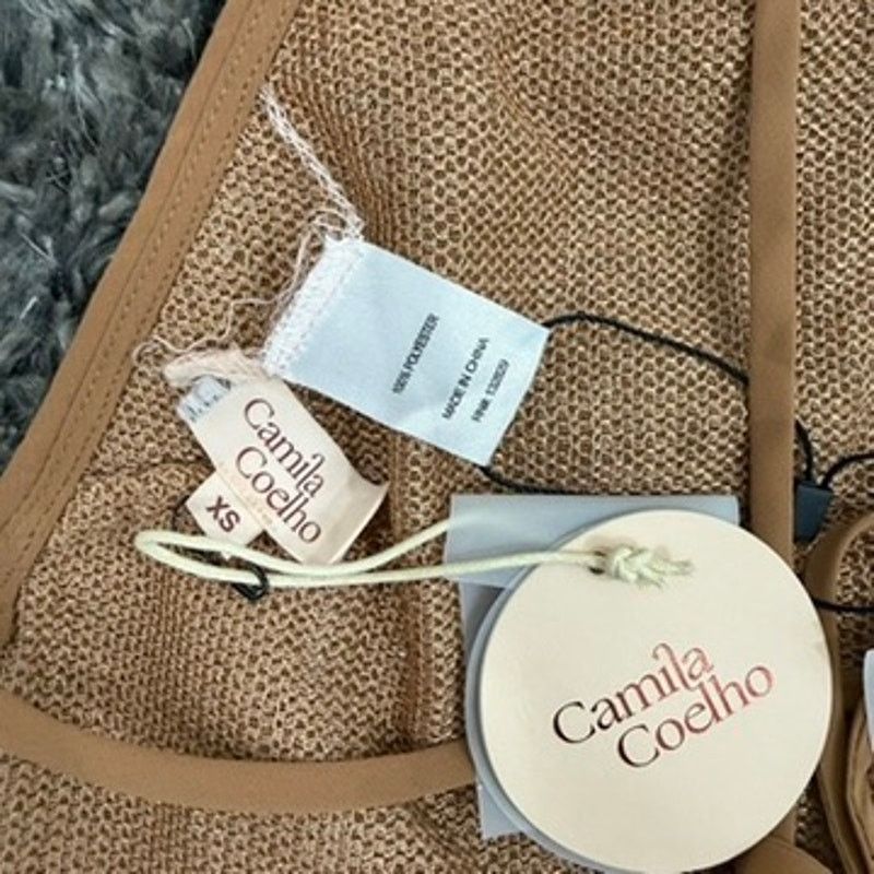 Camila Coelho Camila Coelho Noella Top in Neutral, Size XS Size XS / US 0-2 / IT 36-38 - 5 Thumbnail