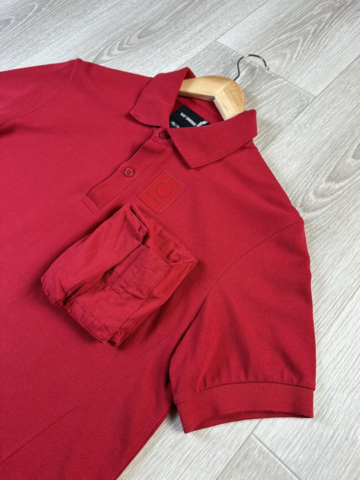 Fred Perry × Raf Simons RAF SIMONS X FRED PERRY Pocket Red Polo Size US S / EU 44-46 / 1 - 6 Thumbnail