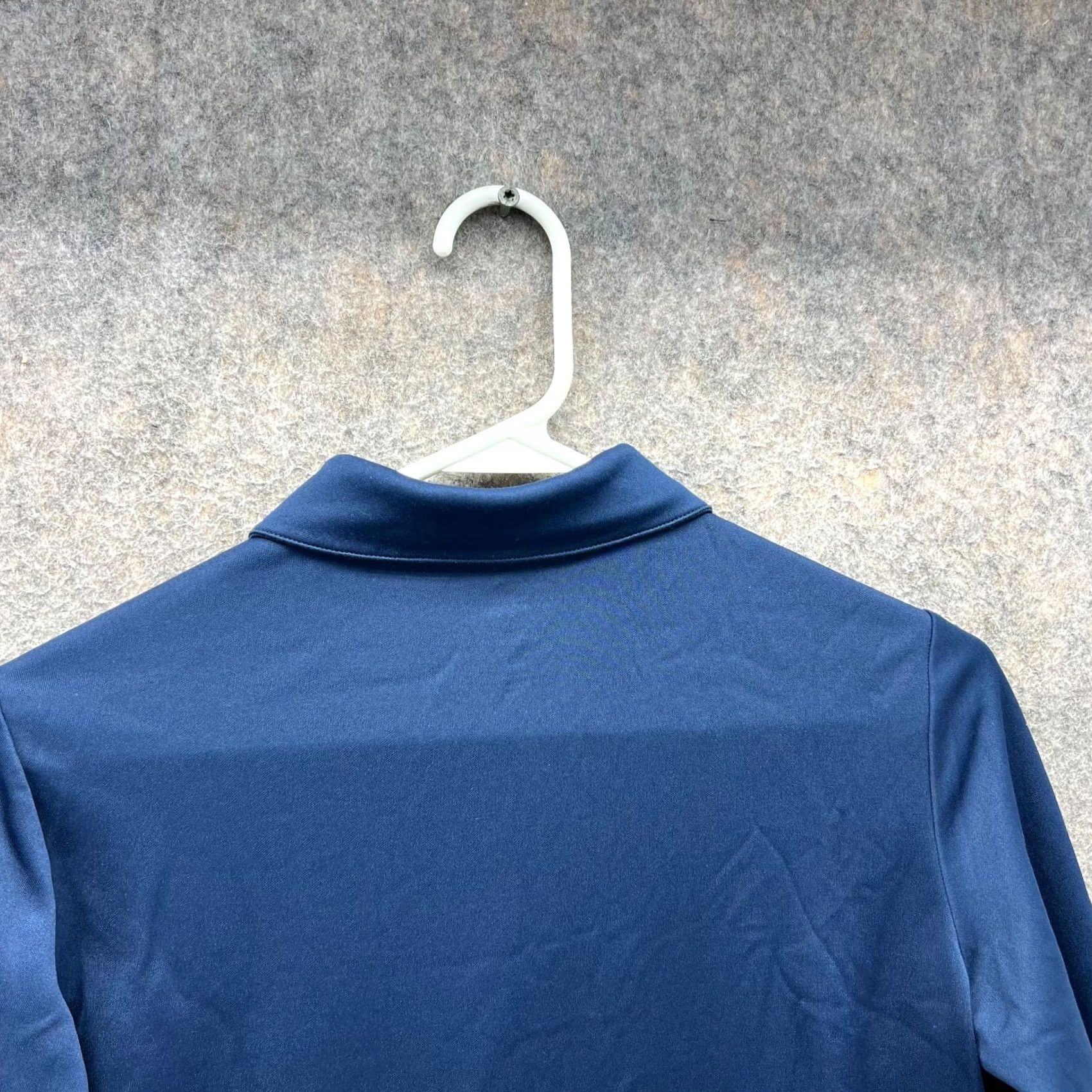 Adidas Adidas Polo Shirt Women Small Blue Navy Long Sleeve Golf Patch Button Casual Basic All Seasons Size S / US 4 / IT 40 - 5 Thumbnail