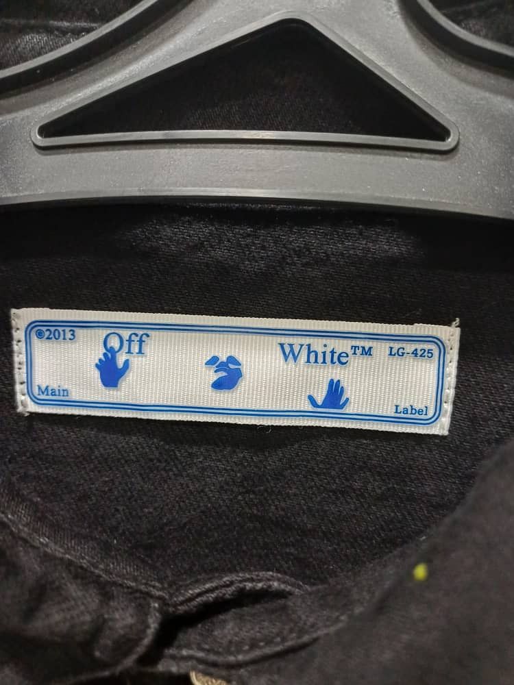 Off-White OFF WHITE X VIRGIL ABLOH DENIME JACKET Size US M / EU 48-50 / 2 - 5 Thumbnail