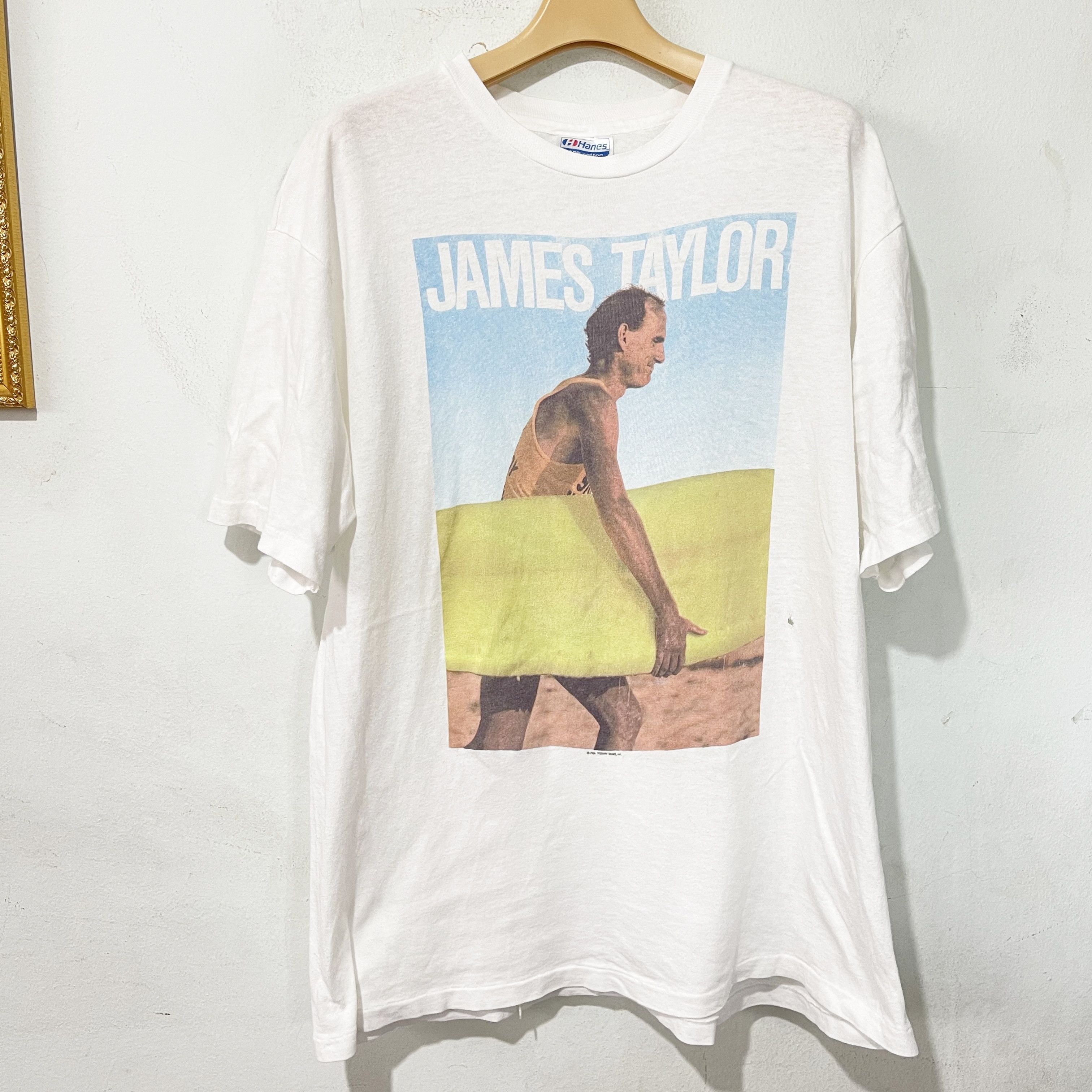 Band Tees Vintage 1986 James Taylor T-Shirt Size US L / EU 52-54 / 3 - 1 Thumbnail