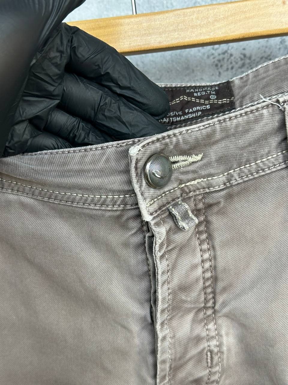 Jacob Cohen Jacob Cohen Tailored Jeans Type 613C Brown Taupe Denim Pants Size US 32 / EU 48 - 12 Thumbnail