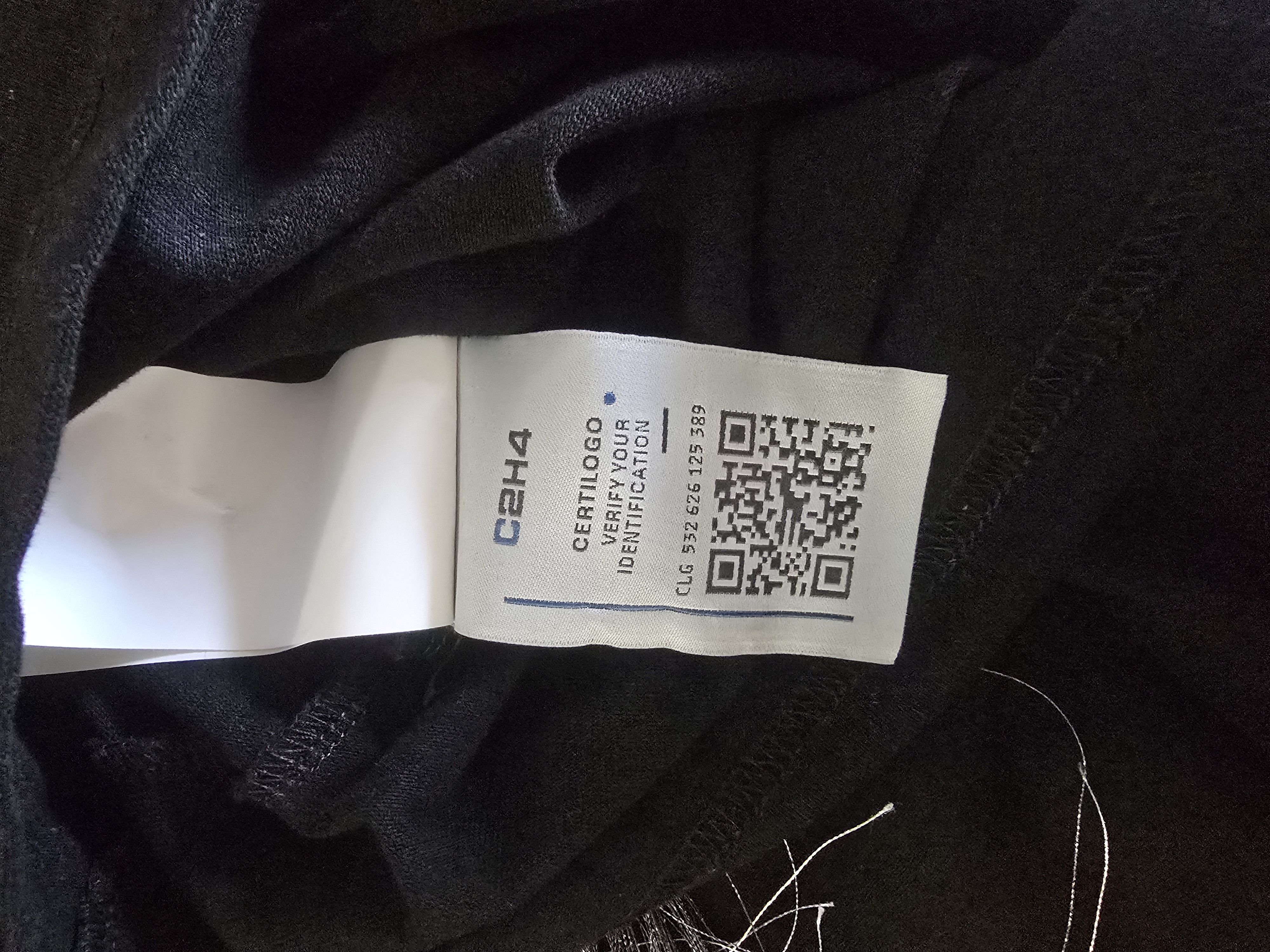 C2H4 C2H4 Experimental Graphic T-Shirt Black Streetwear Tee Size US S / EU 44-46 / 1 - 8 Thumbnail