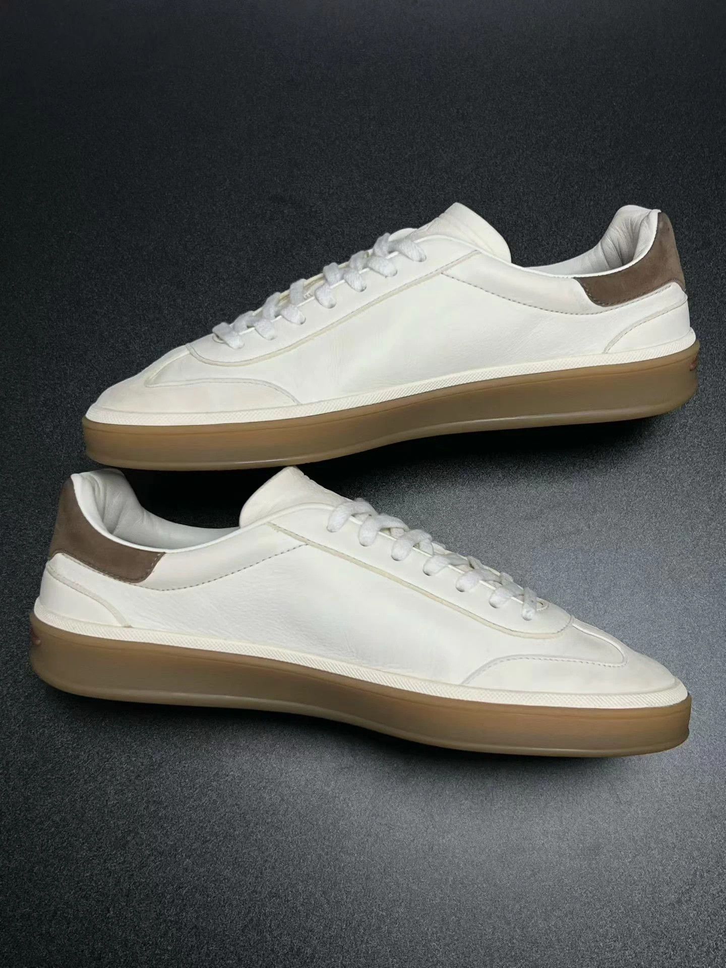 Loro Piana Loro Piana color block German trainer 40 (fits 41) Size US 7 / EU 40 - 5 Thumbnail