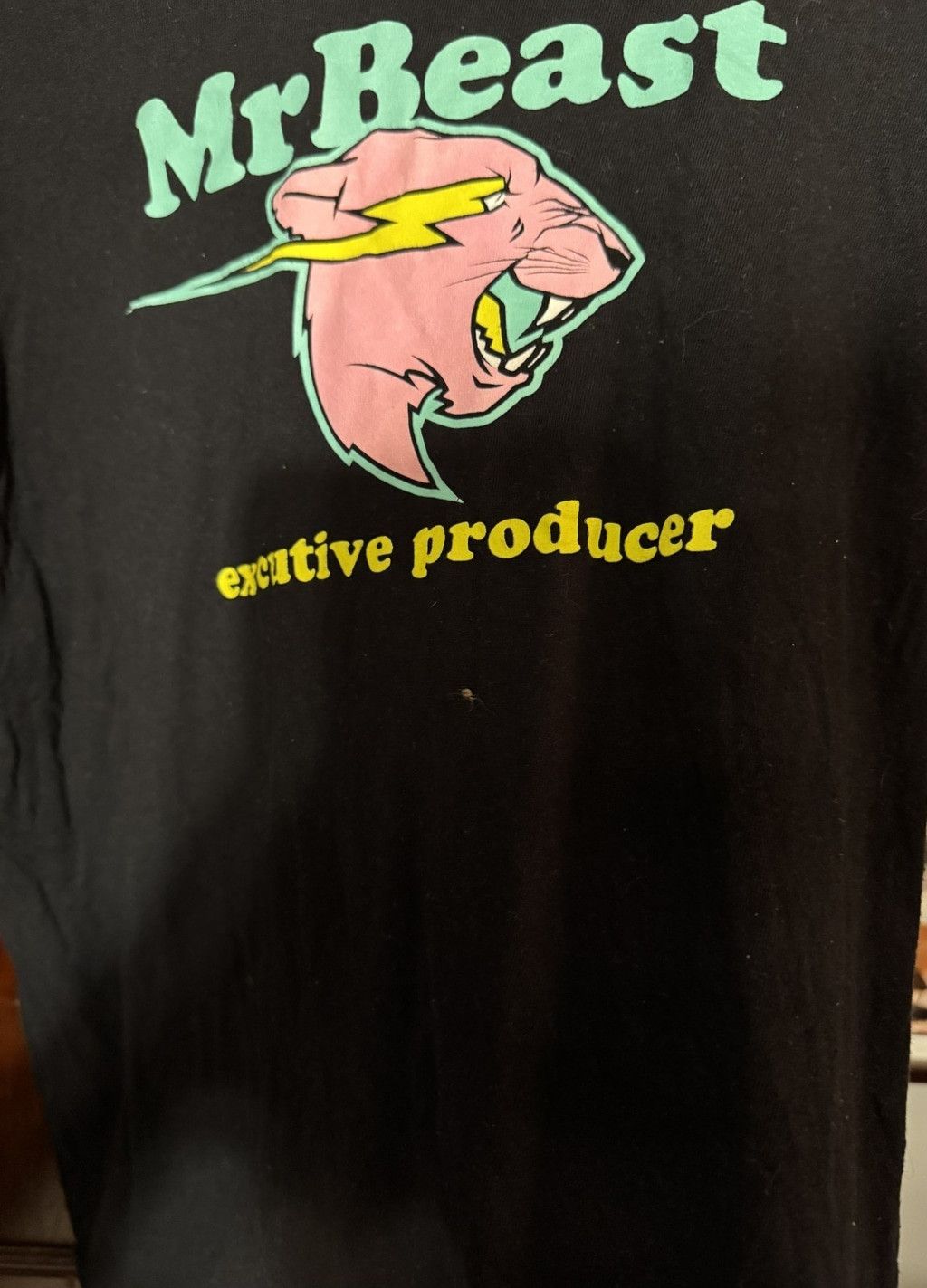 The Unbranded Brand Mr. Beast Executive Producer T-shirt Men's Sz XL Black Size US XL / EU 56 / 4 - 4 Thumbnail