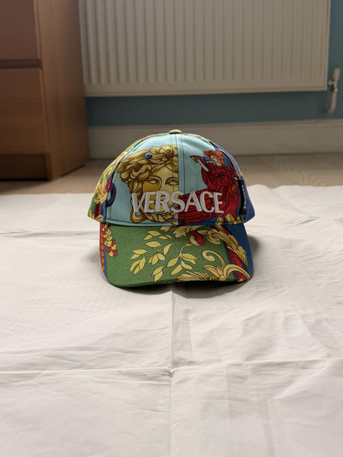Versace Versace Baroque Renaissance Print Baseball Cap Hat Size ONE SIZE - 3 Thumbnail