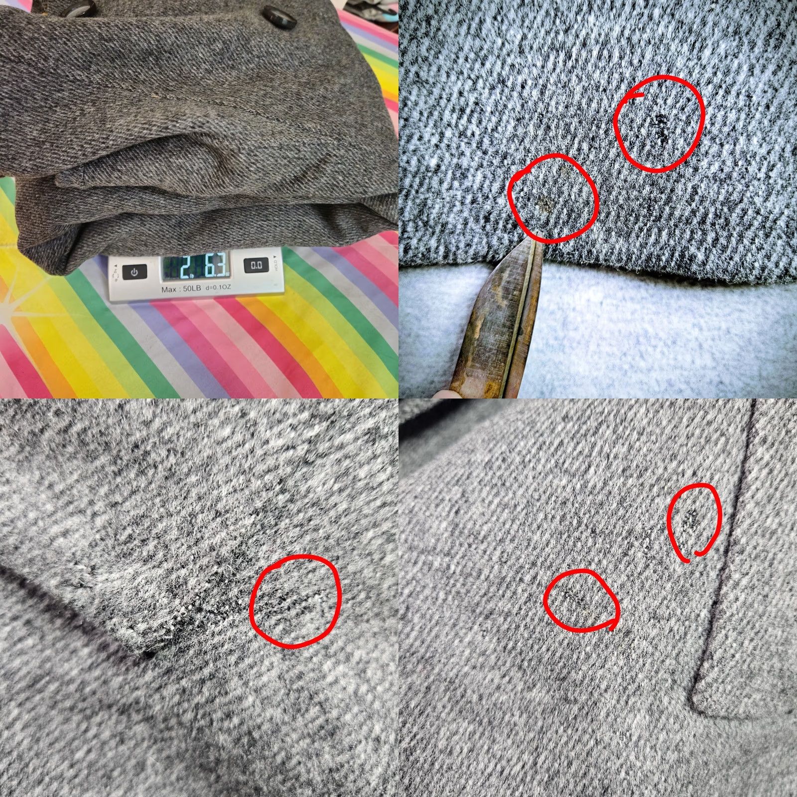 Barbara Bui Barbara Bui Women's Wool Grey Button Up Jacket Size XL/XXL Regular Size M / US 6-8 / IT 42-44 - 9 Thumbnail