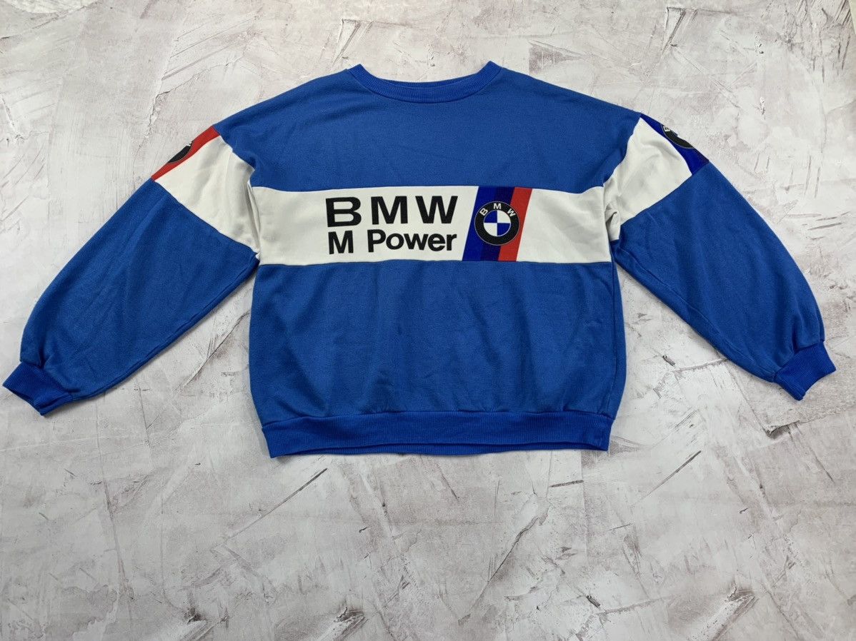 Mens vintage sweatshirt BMW M Power 80s Size M/L