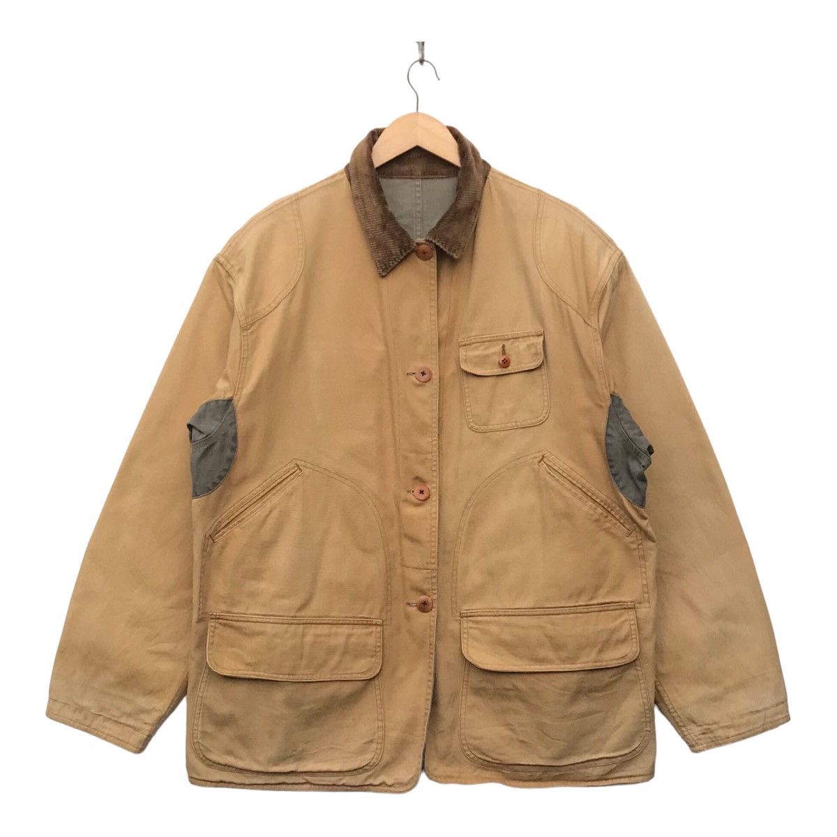 Polo Ralph Lauren Vintage Polo Ralph Lauren Riversible Field Coat Heavy Jacket Size US L / EU 52-54 / 3 - 1 Thumbnail
