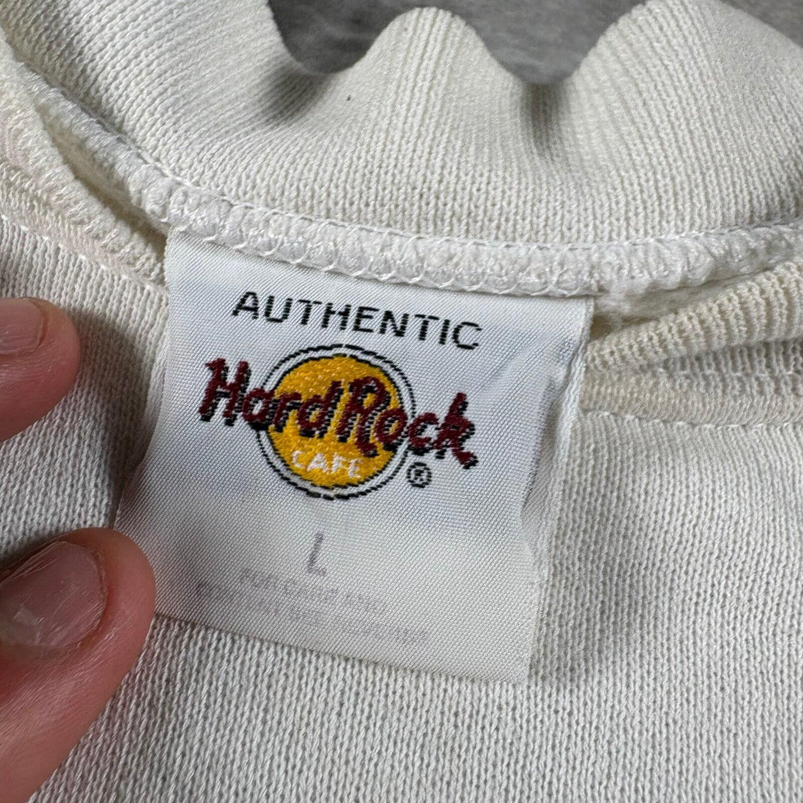 Hard Rock Cafe Vintage 90s hard rock Café Boston sweatshirt Size US L / EU 52-54 / 3 - 2 Thumbnail