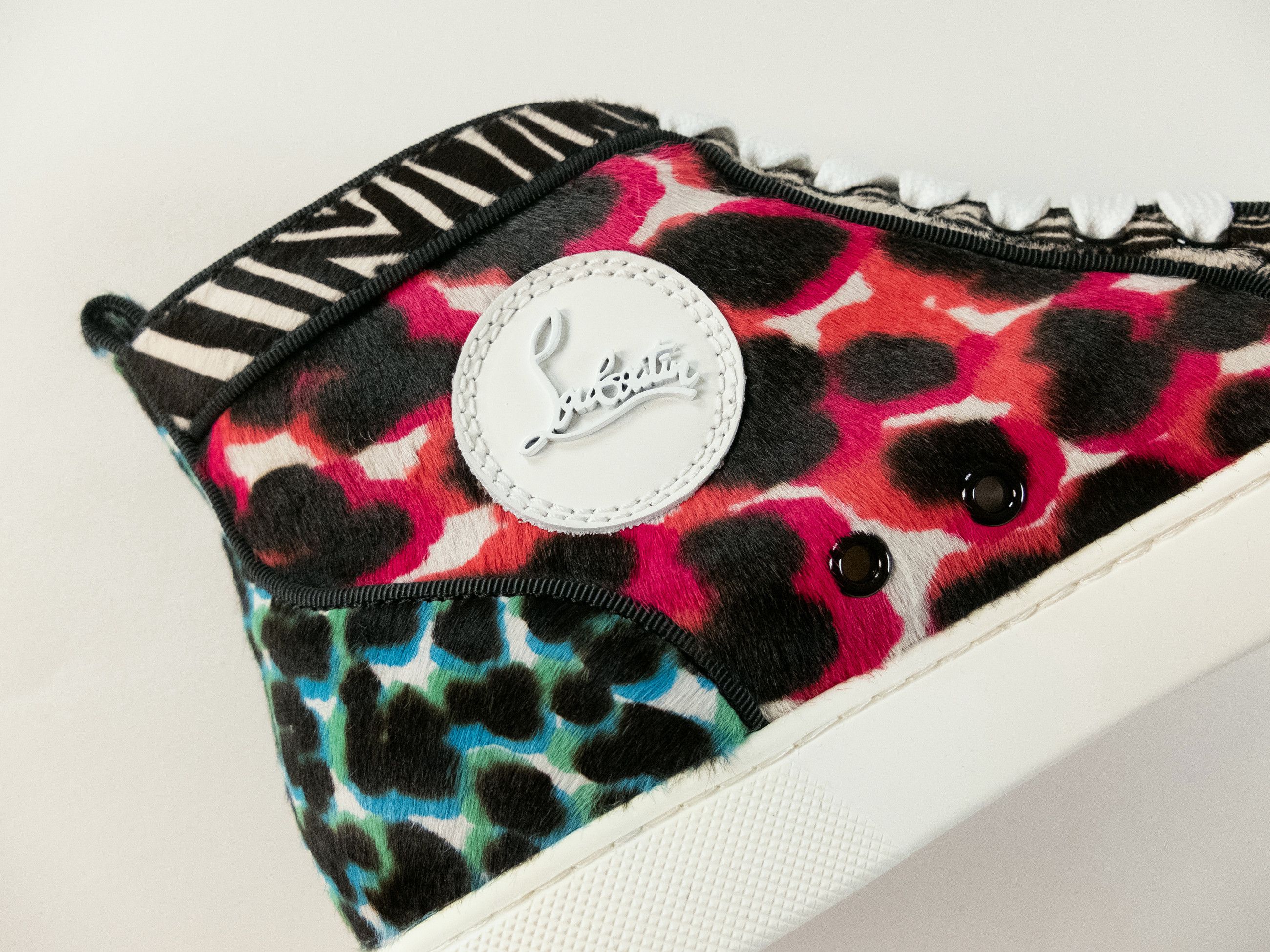 Christian Louboutin CHRISTIAN LOUBOUTIN Rantus Orlato pony hair sneakers 8.5 Size US 8.5 / IT 38.5 - 5 Thumbnail