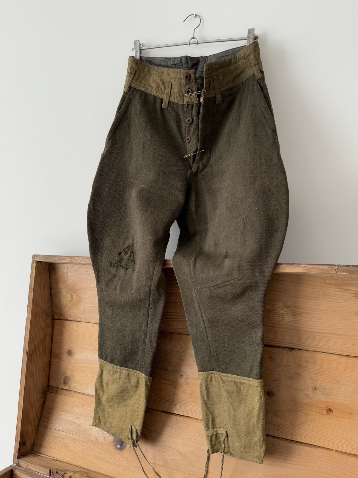 Cccp WW2 Era 1943 Pattern USSR RKKA Faded Galife Pants Size US 30 / EU 46 - 5 Thumbnail