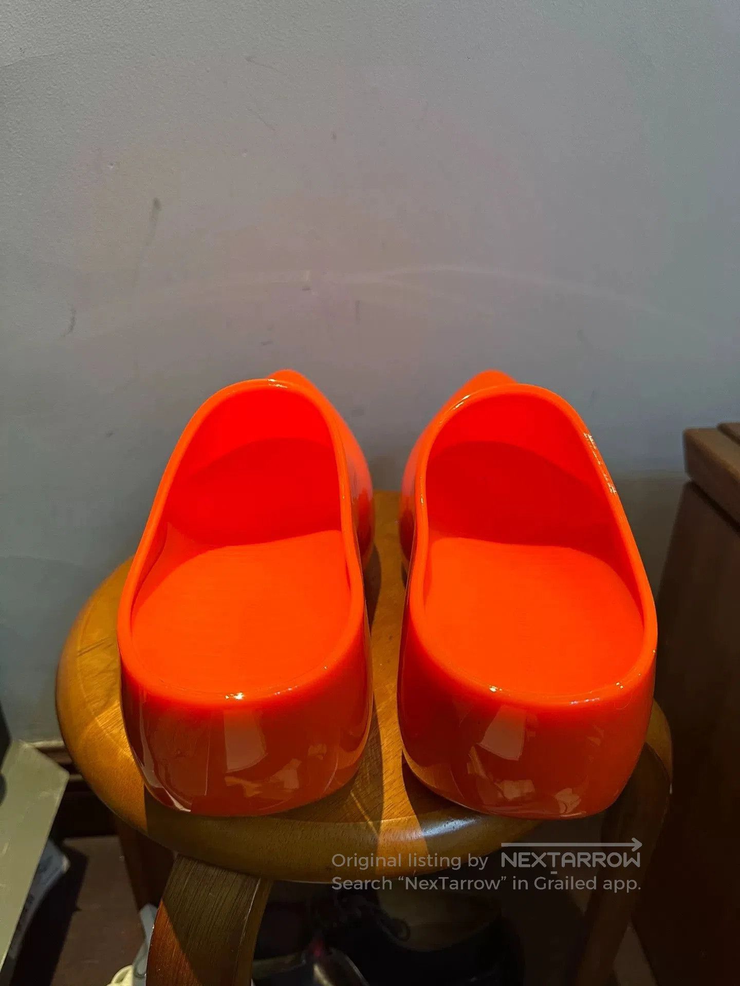 Balenciaga Balenciaga Technoclog Orange Clogs Size 42. Size US 10.5 / IT 40.5 - 2 Thumbnail