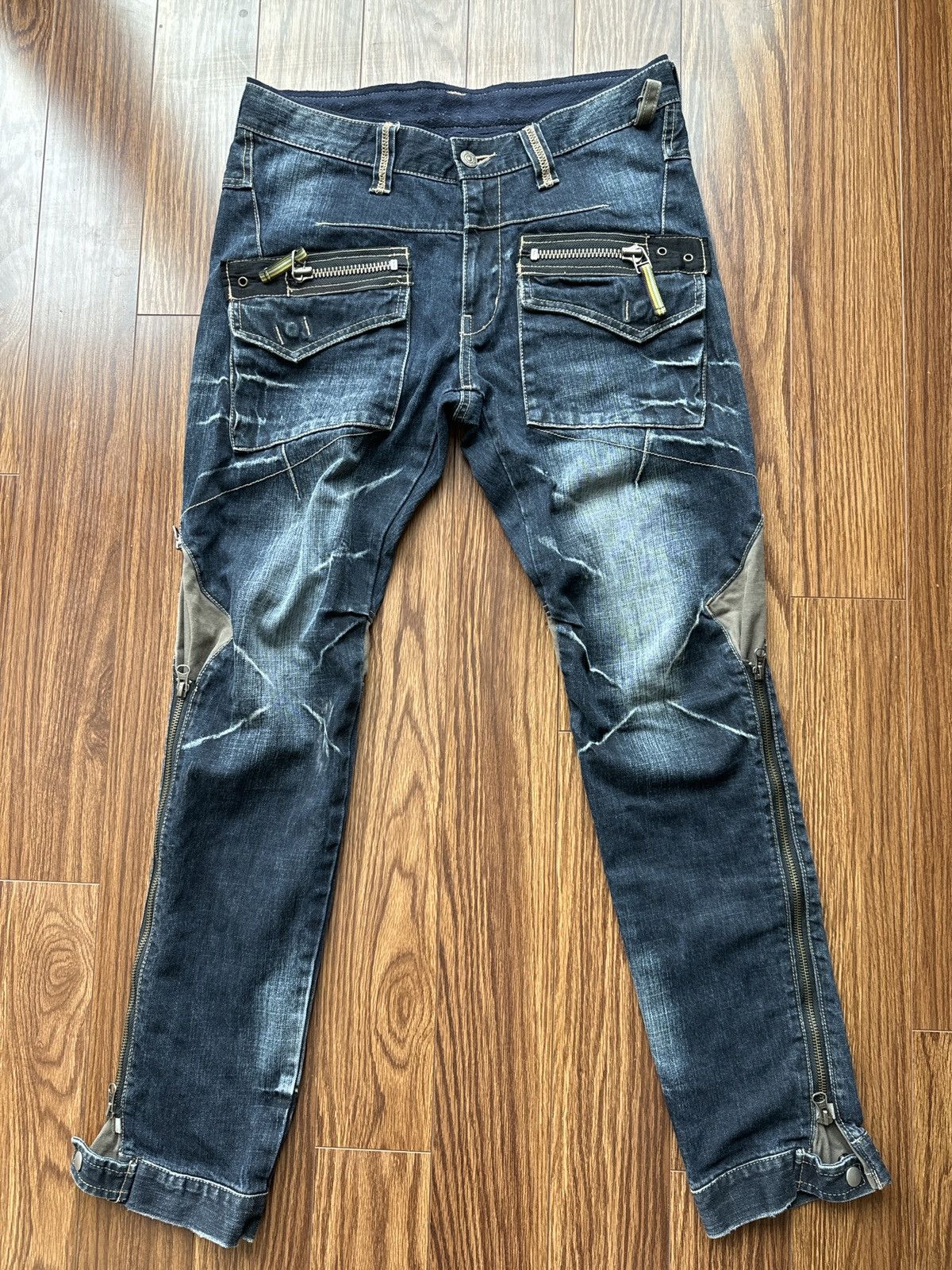 Japanese Brand × PPFM PPFM Slim Fit Denim Size US 30 / EU 46 - 1 Thumbnail