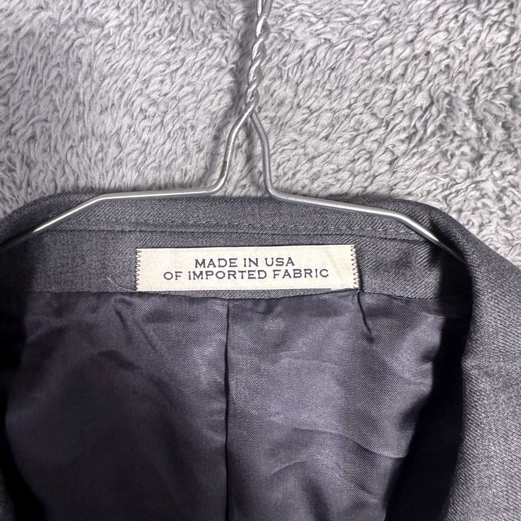 Joseph Abboud Joseph Abboud Blazer Men 44L Zignone Super 110s Wool Sport Coat Italy Size 44R - 5 Thumbnail