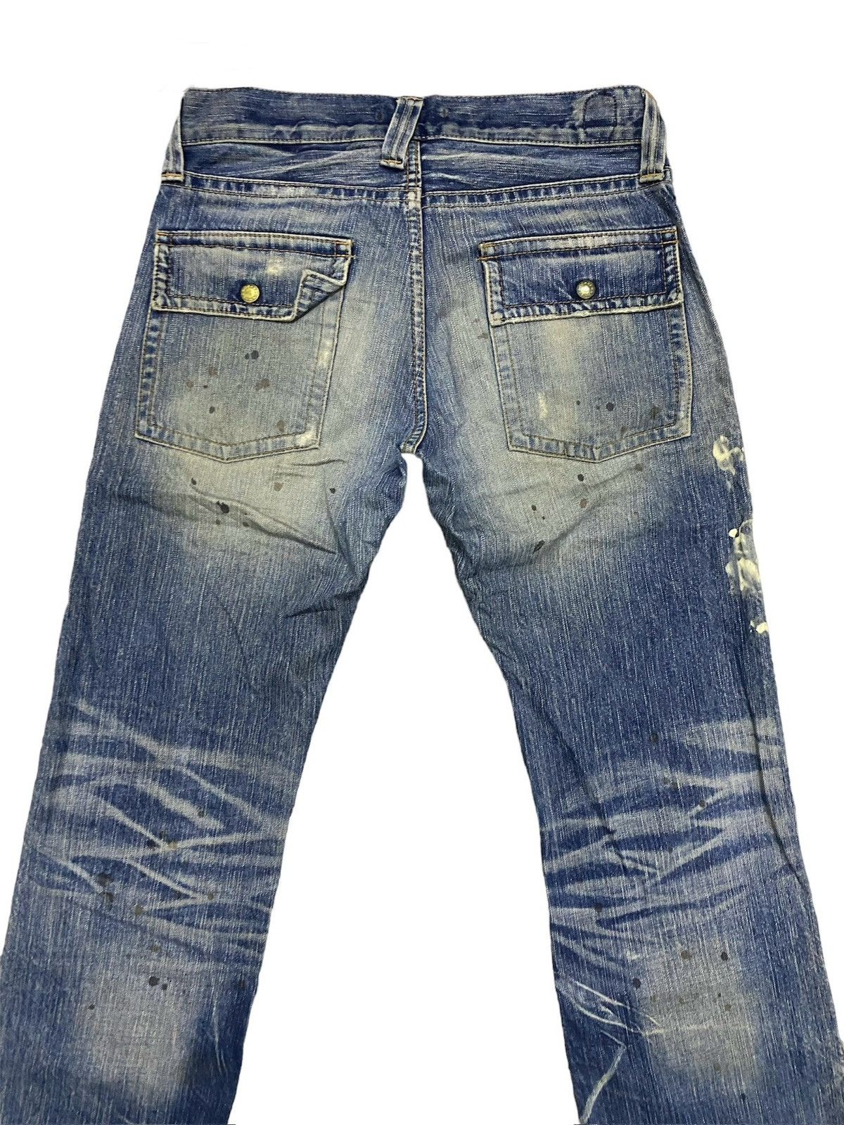 Blue Blue Japan BUSH PANTS DESIGN STRAIGHT TYPE DISTRESS STYLE BY BLUE WAY Size US 32 / EU 48 - 7 Thumbnail