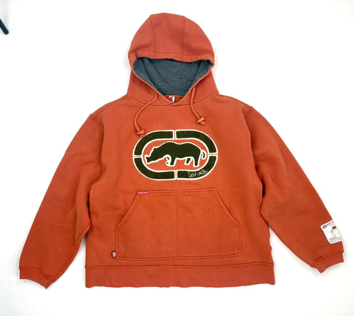 Ecko Unltd. VintageY2K ECKO hoodie hip hop 2000s rhino Size US L / EU 52-54 / 3 - 1 Thumbnail
