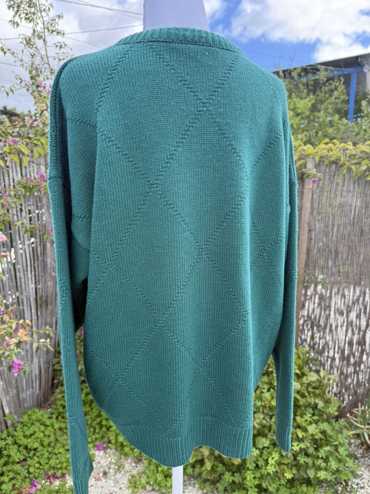 Lacoste Lacoste Oversized Wool Sweater - Made in France Size L / US 10 / IT 46 - 5 Thumbnail