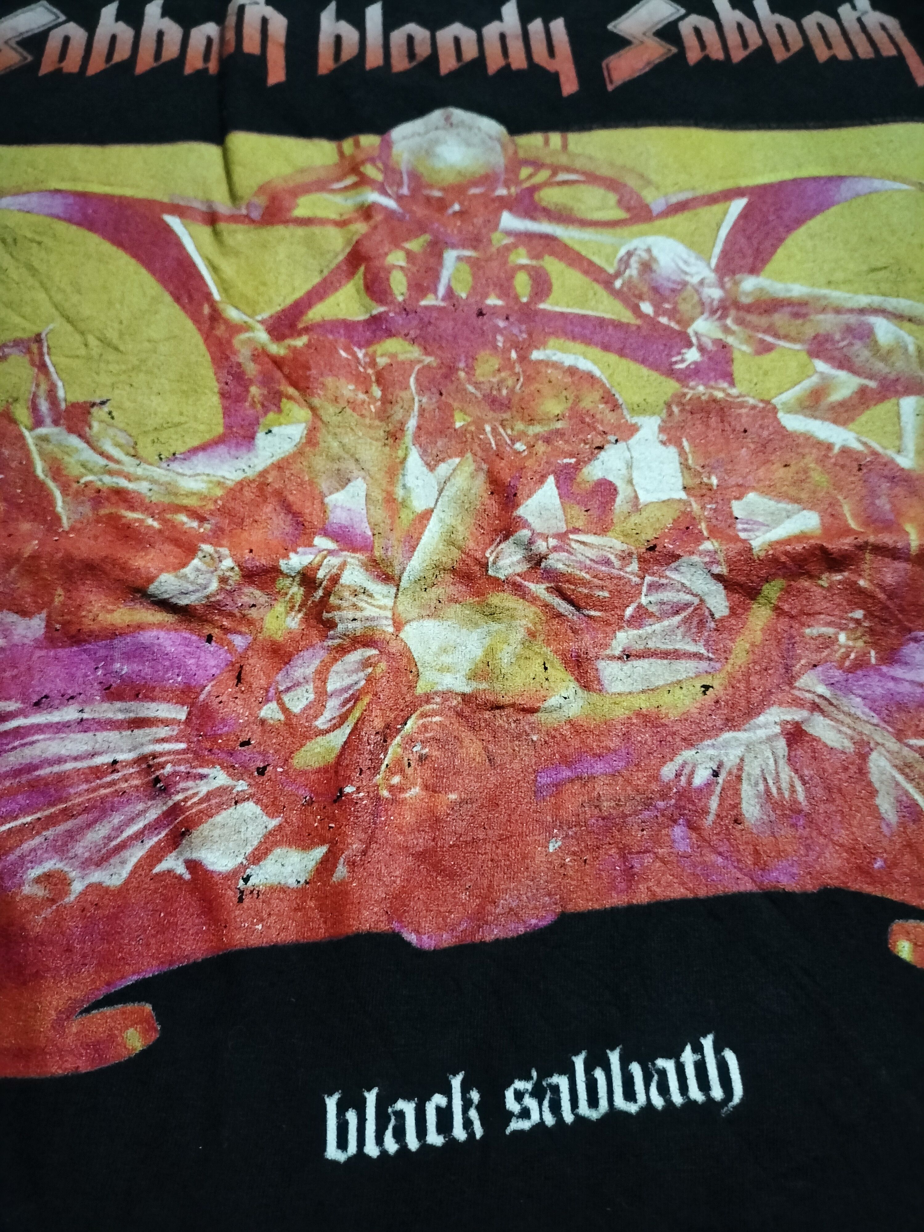 Band Tees Black Sabbath Bloody Sabbath metal tee band Size US L / EU 52-54 / 3 - 5 Thumbnail