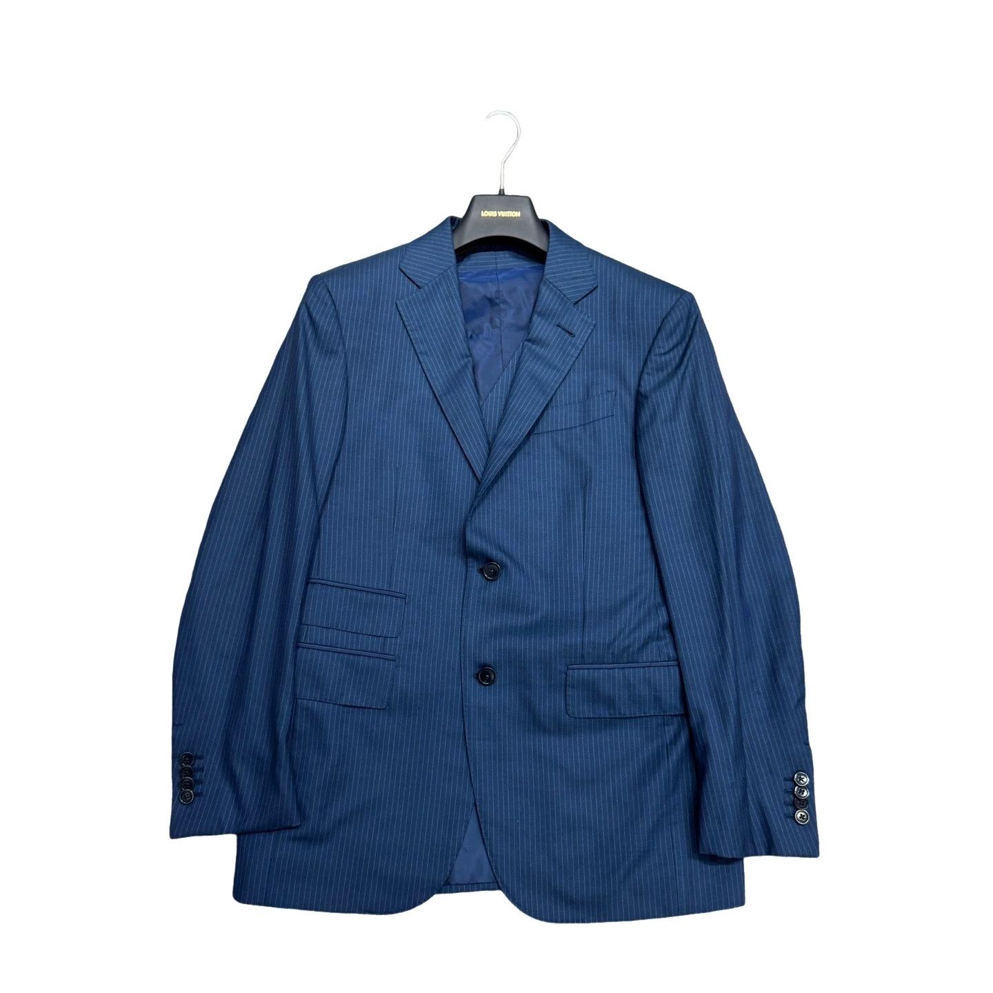 Ermenegildo Zegna Ermenegildo Zegna Striped Wool Silk Blazer Size 36R Size 36R - 1 Thumbnail
