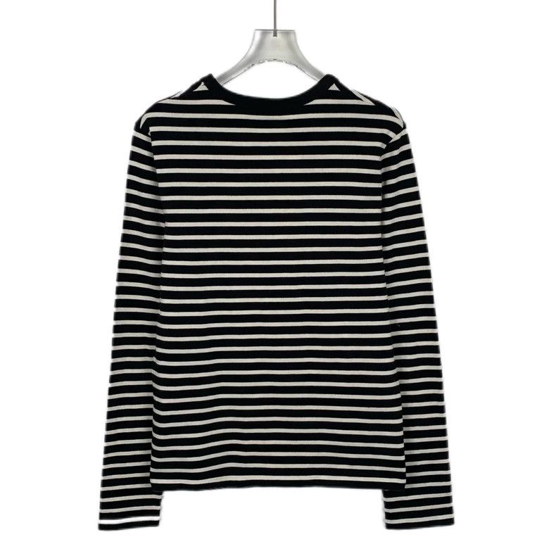 Saint Laurent Paris Saint Laurent Color-block logo embroidered striped cotton c Size US M / EU 48-50 / 2 - 2 Thumbnail