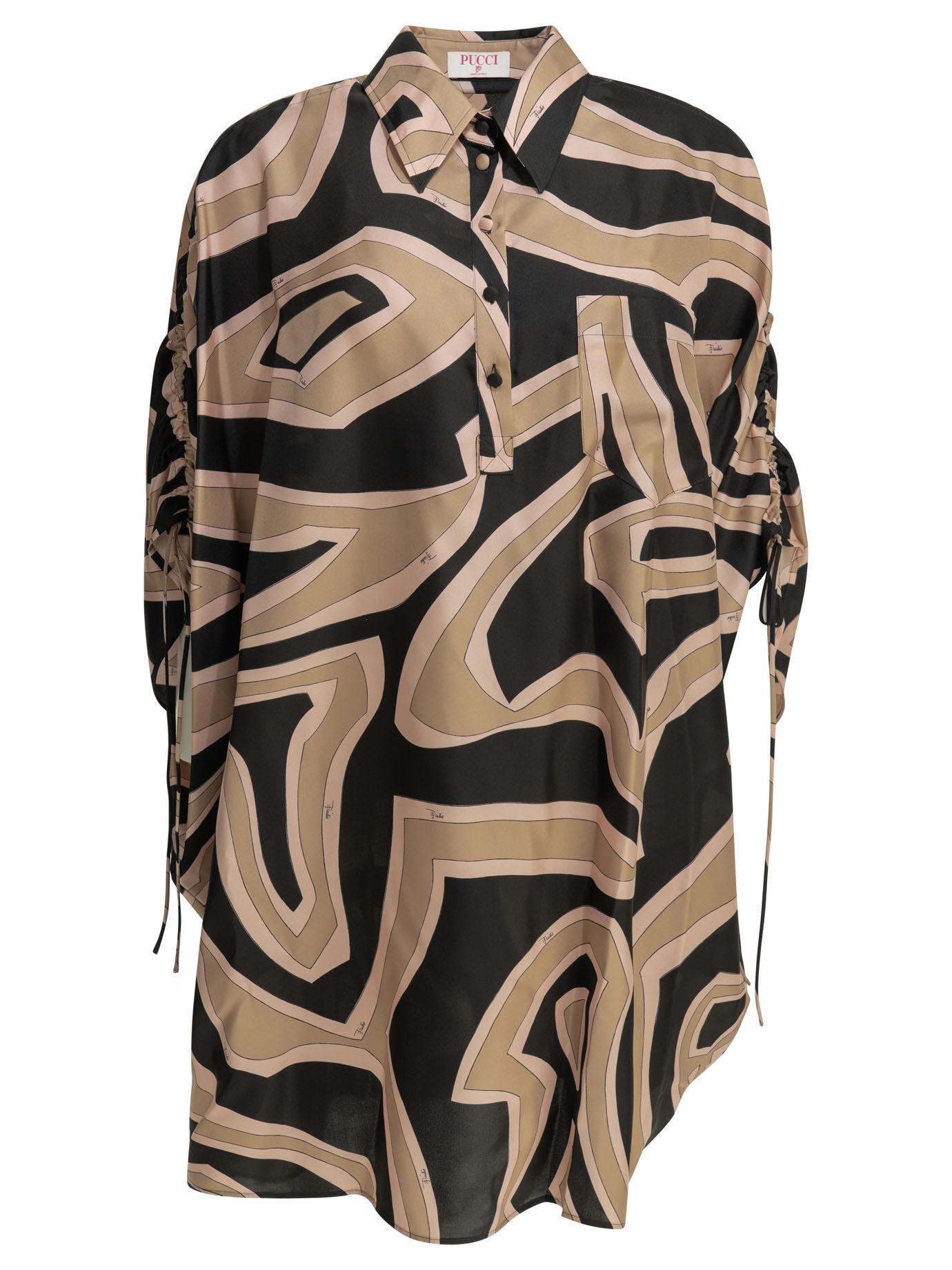 Emilio Pucci Pucci Labirinto Short Kaftan Dress tag size 42 Women - USA Duties Paid Size M / US 6-8 / IT 42-44 - 1 Thumbnail